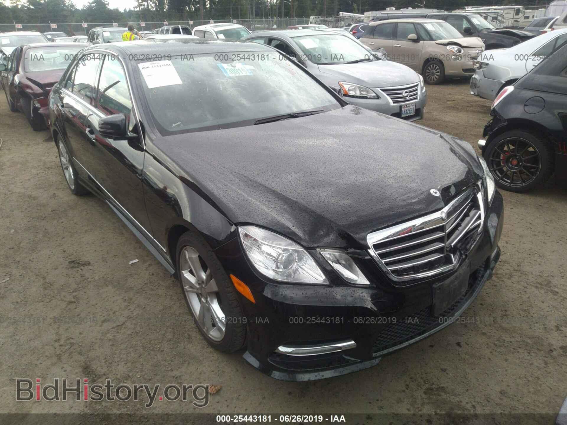 Photo WDDHF5KB3DA663968 - MERCEDES-BENZ E 2013