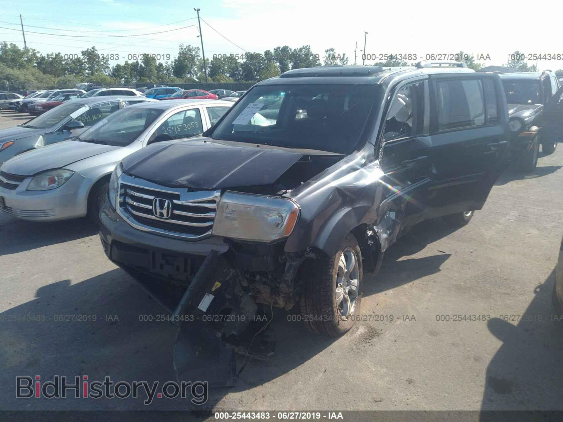 2012 HONDA PILOT - VIN: 5FNYF4H64CB082354 - Фото 2