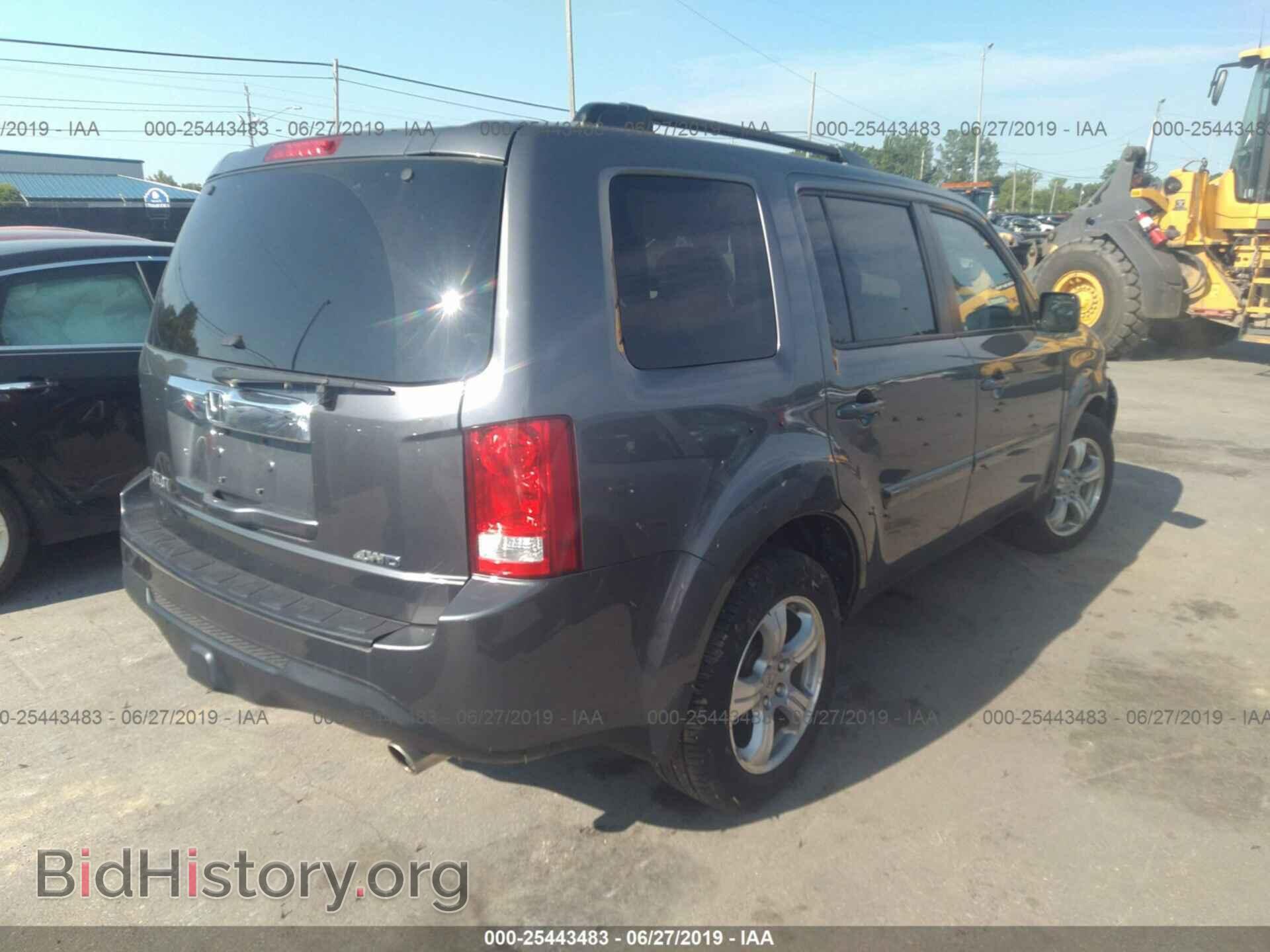 2012 HONDA PILOT - VIN: 5FNYF4H64CB082354 - Фото 4
