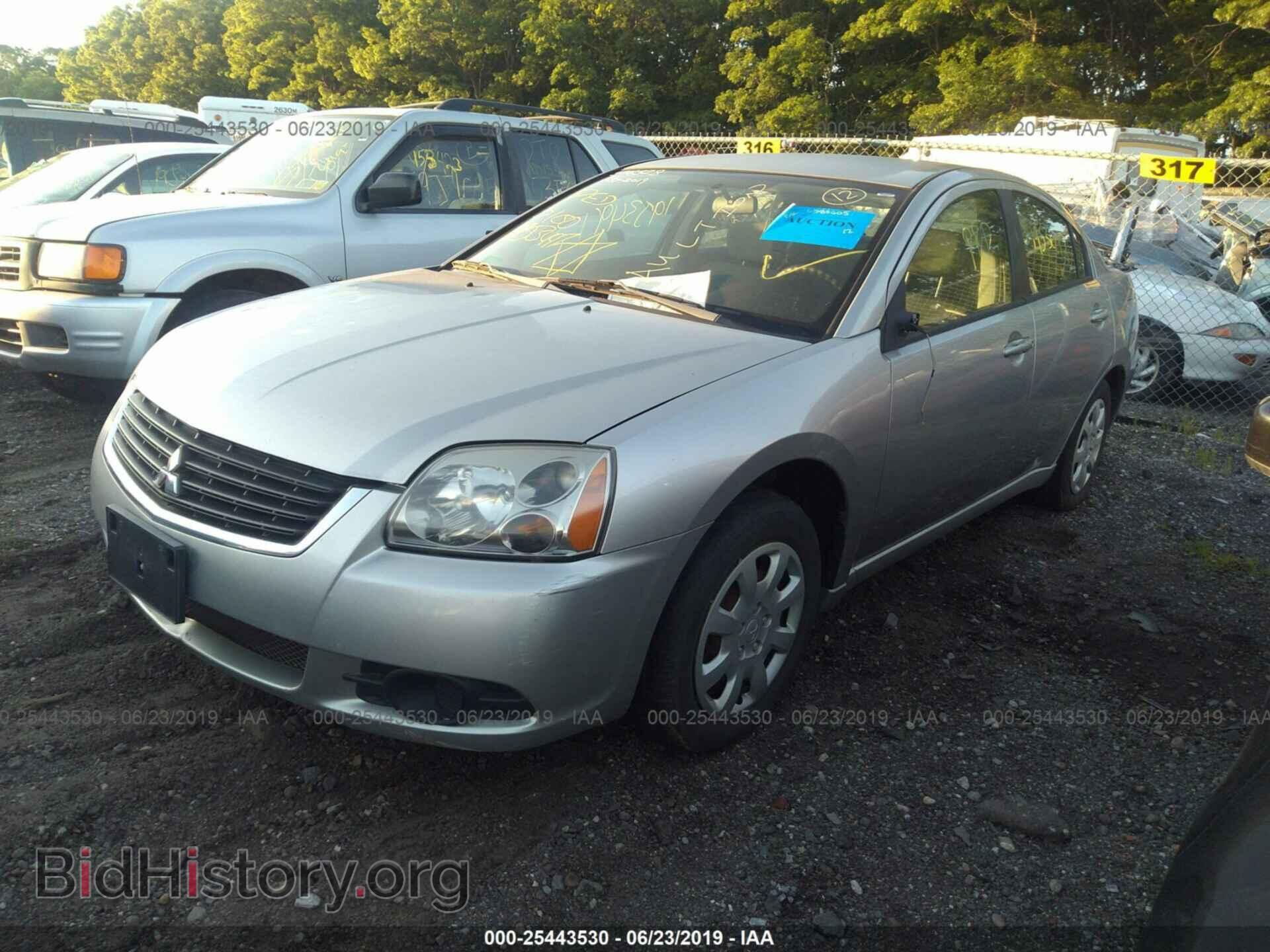 2009 MITSUBISHI GALANT - VIN: 4A3AB36F09E037543 - Фото 2