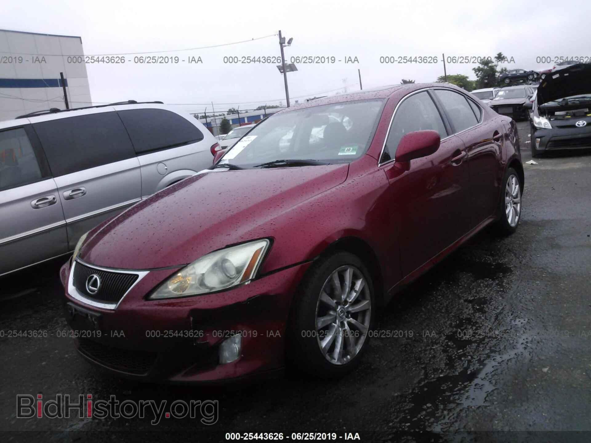 2008 LEXUS IS - VIN: JTHCK262582027236 - Фото 2
