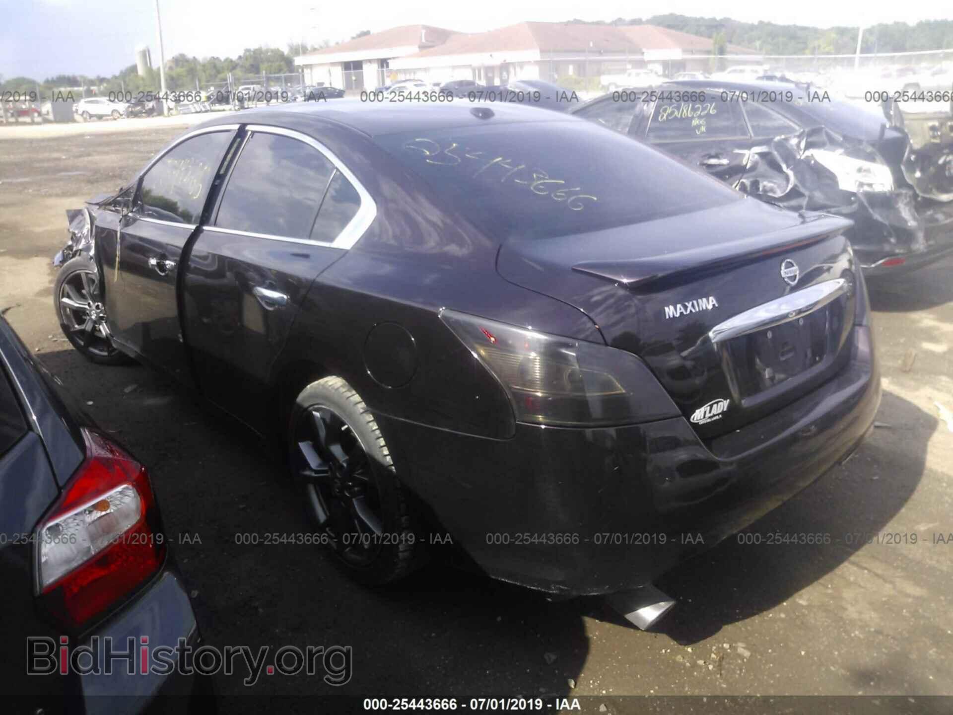 2014 NISSAN MAXIMA - VIN: 1N4AA5AP6EC487405 - Фото 3