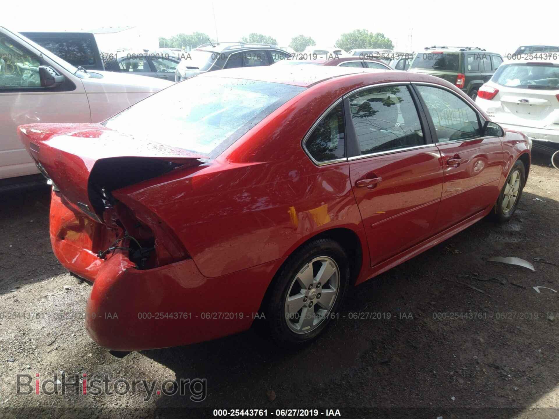2011 CHEVROLET IMPALA - VIN: 2G1WF5EK3B1323636 - Фото 4