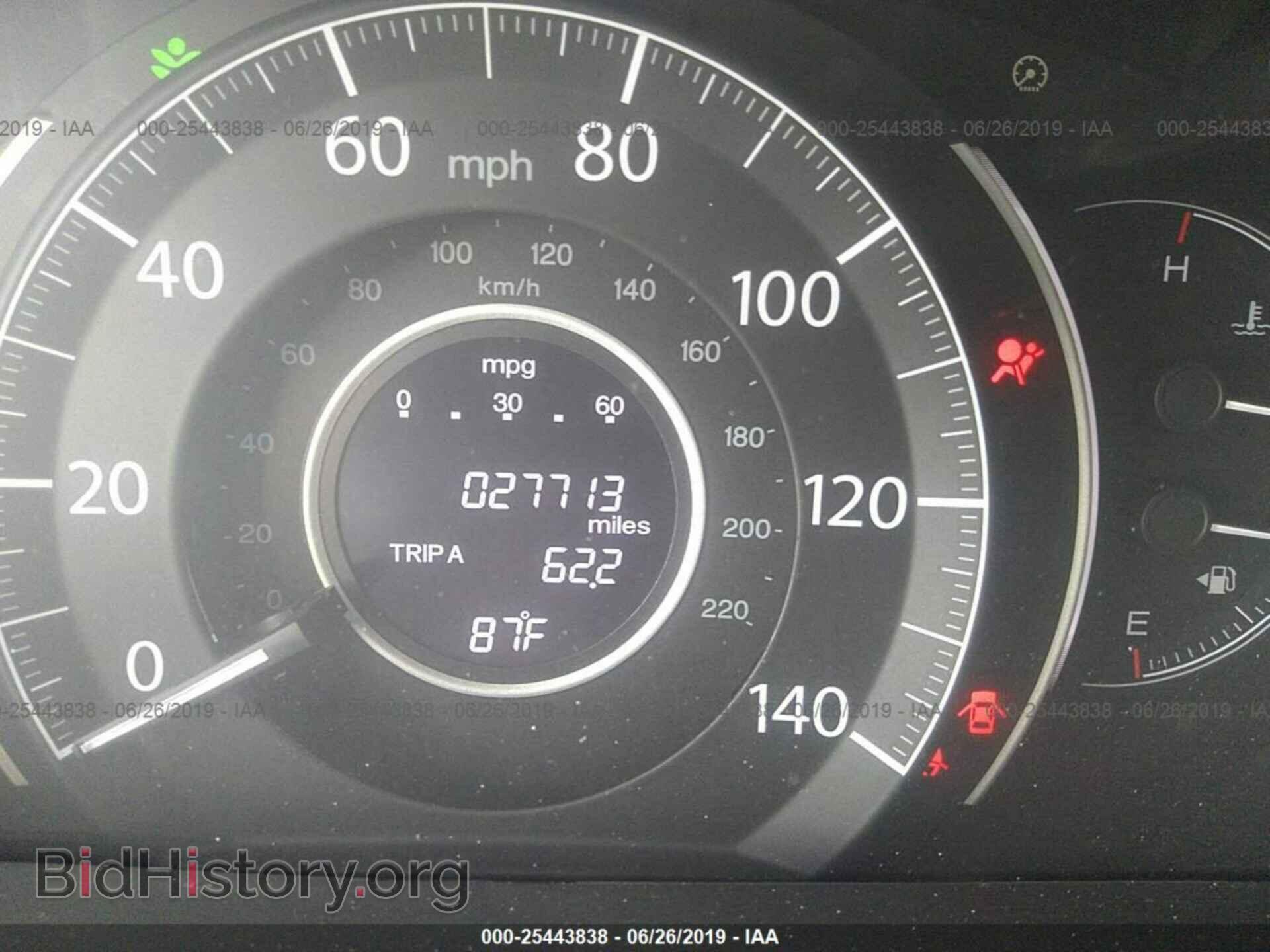 2012 HONDA CR-V - VIN: 5J6RM3H36CL045016 - Фото 7