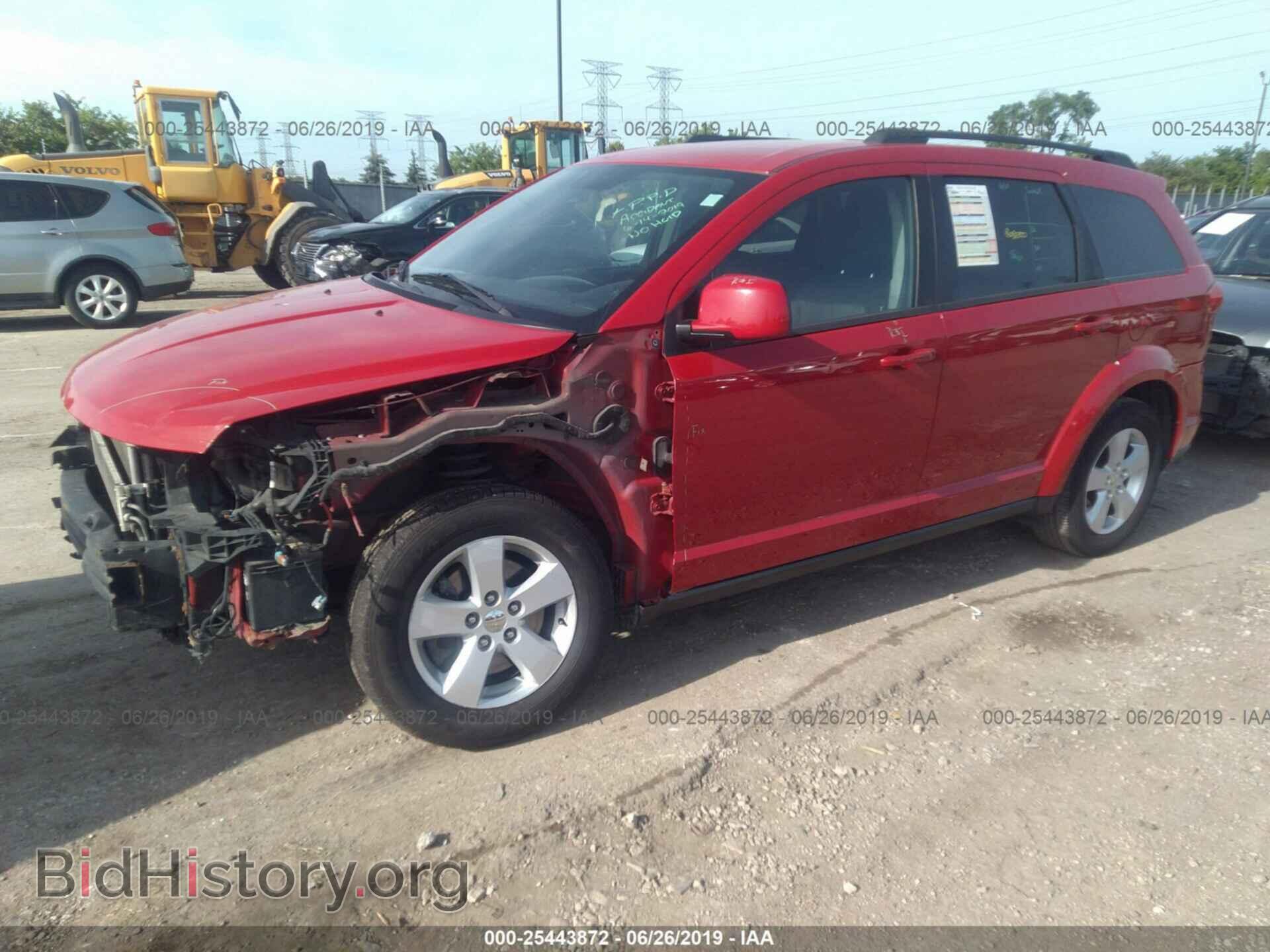 2012 DODGE JOURNEY - VIN: 3C4PDCBG3CT393174 - Фото 2
