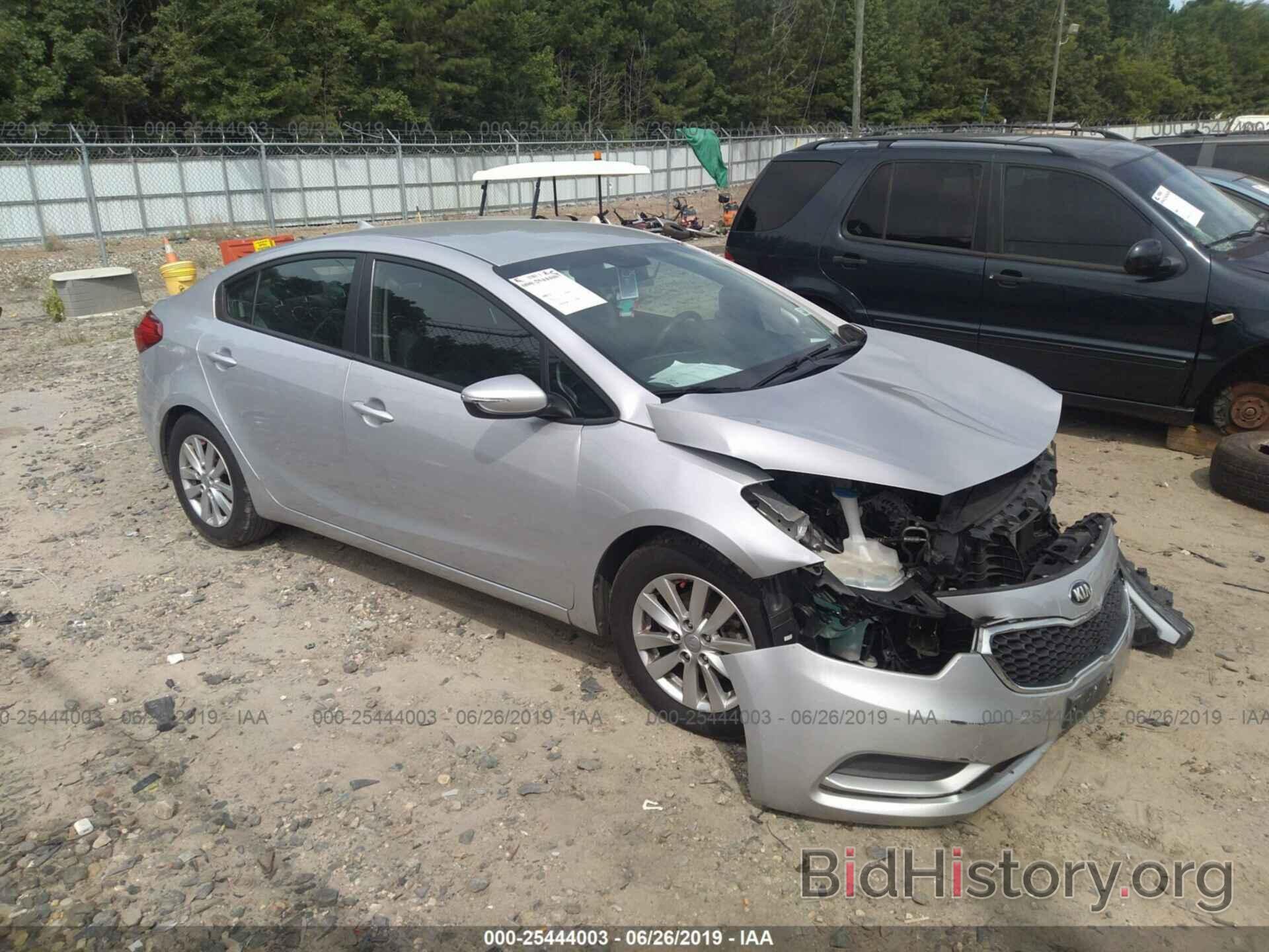 Photo KNAFX4A60F5399257 - KIA FORTE 2015