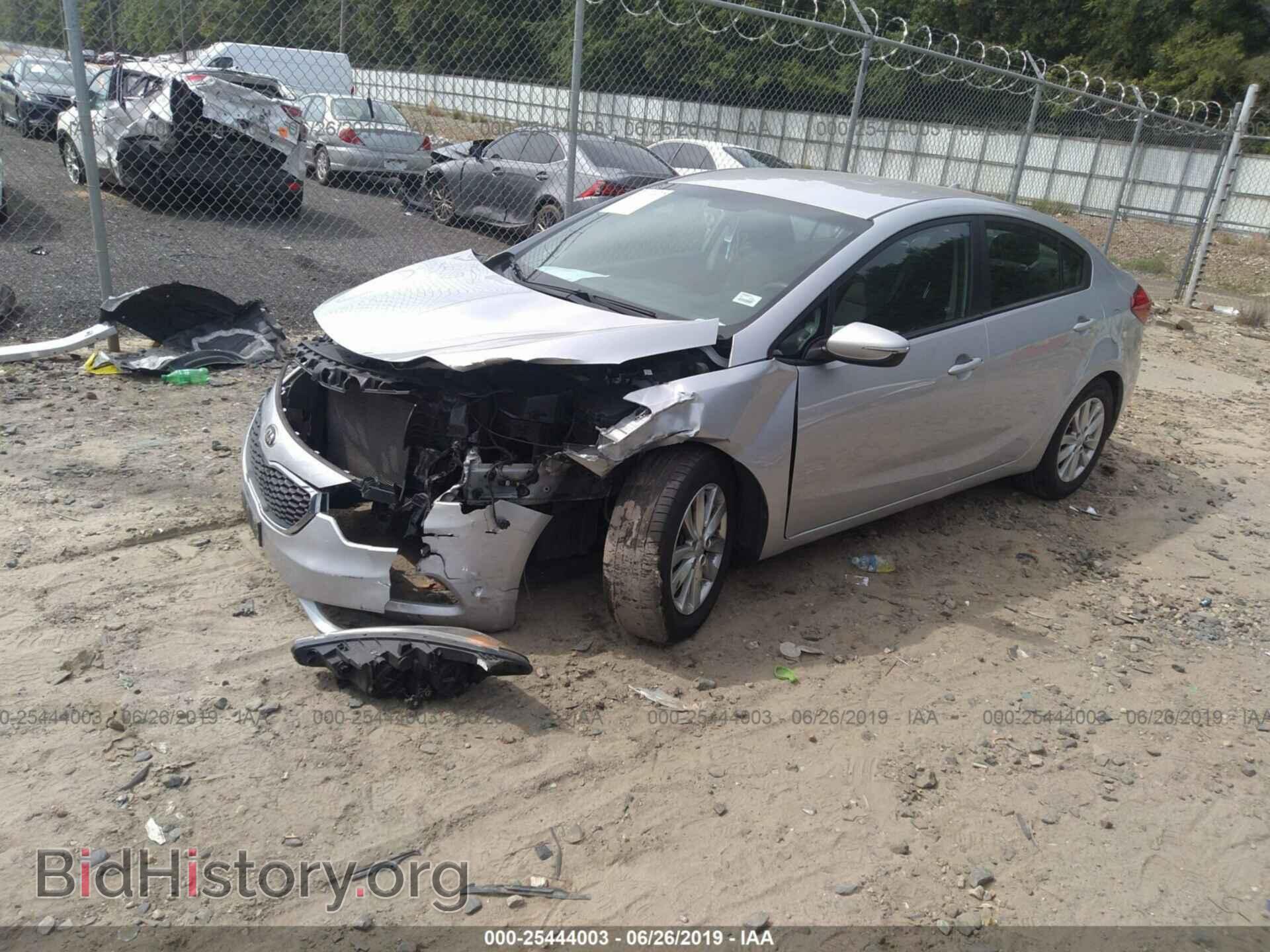 2015 KIA FORTE - VIN: KNAFX4A60F5399257 - Фото 2