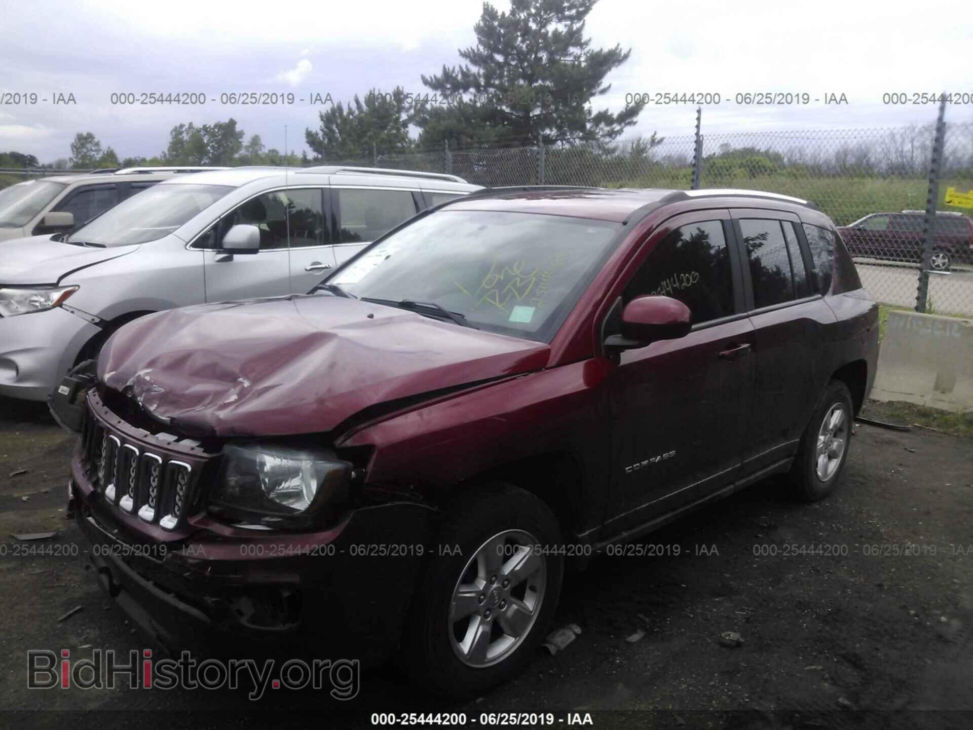 2014 JEEP COMPASS - VIN: 1C4NJCEA3ED502846 - Фото 2