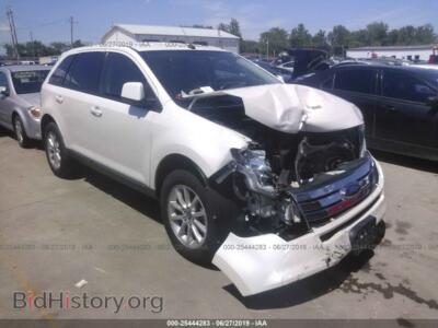 2009 Ford EDGE SEL, белый — VIN 2FMDK38CX9BA53906, IAAI