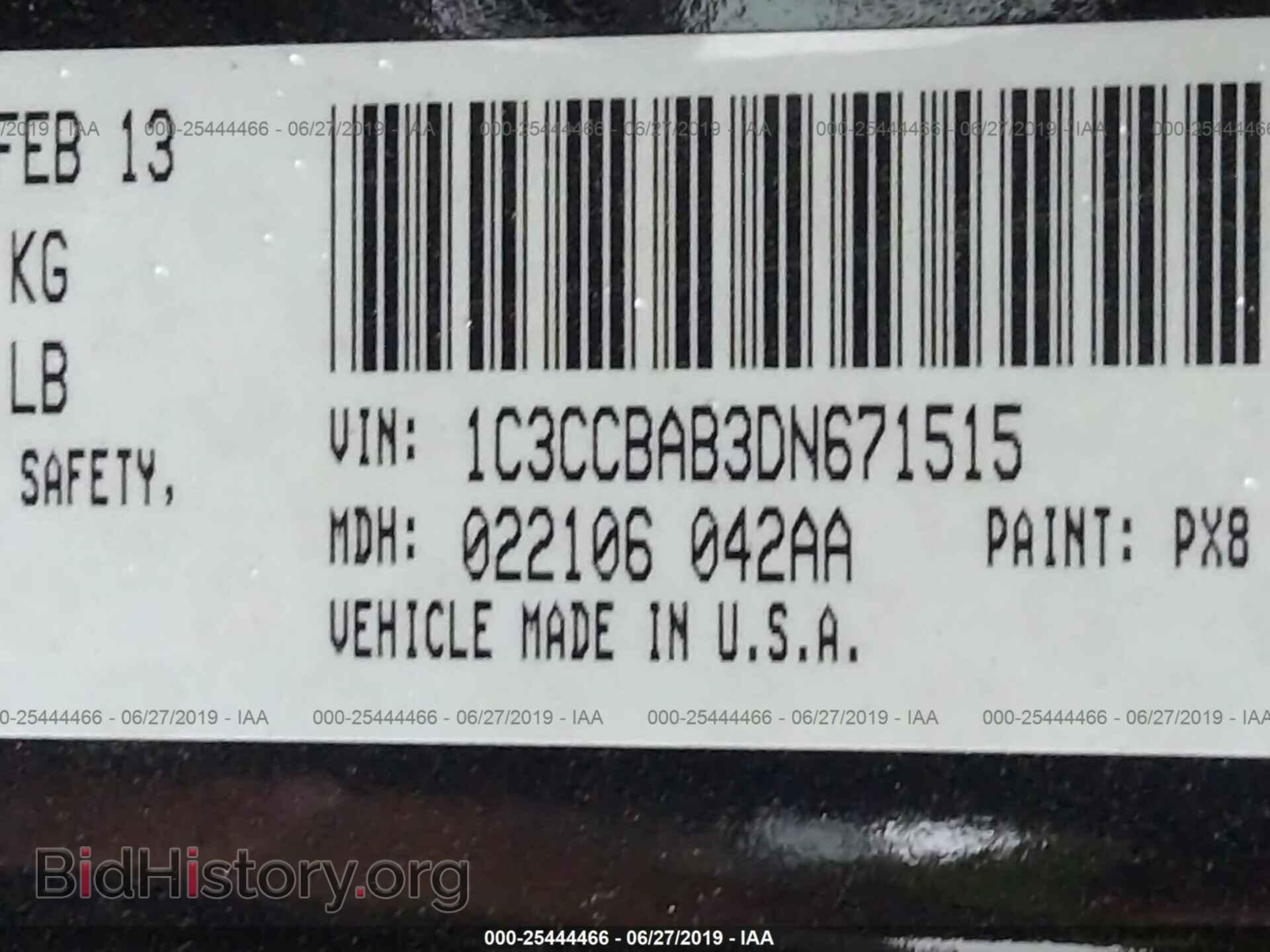 2013 CHRYSLER 200 - VIN: 1C3CCBAB3DN671515 - Photo 9