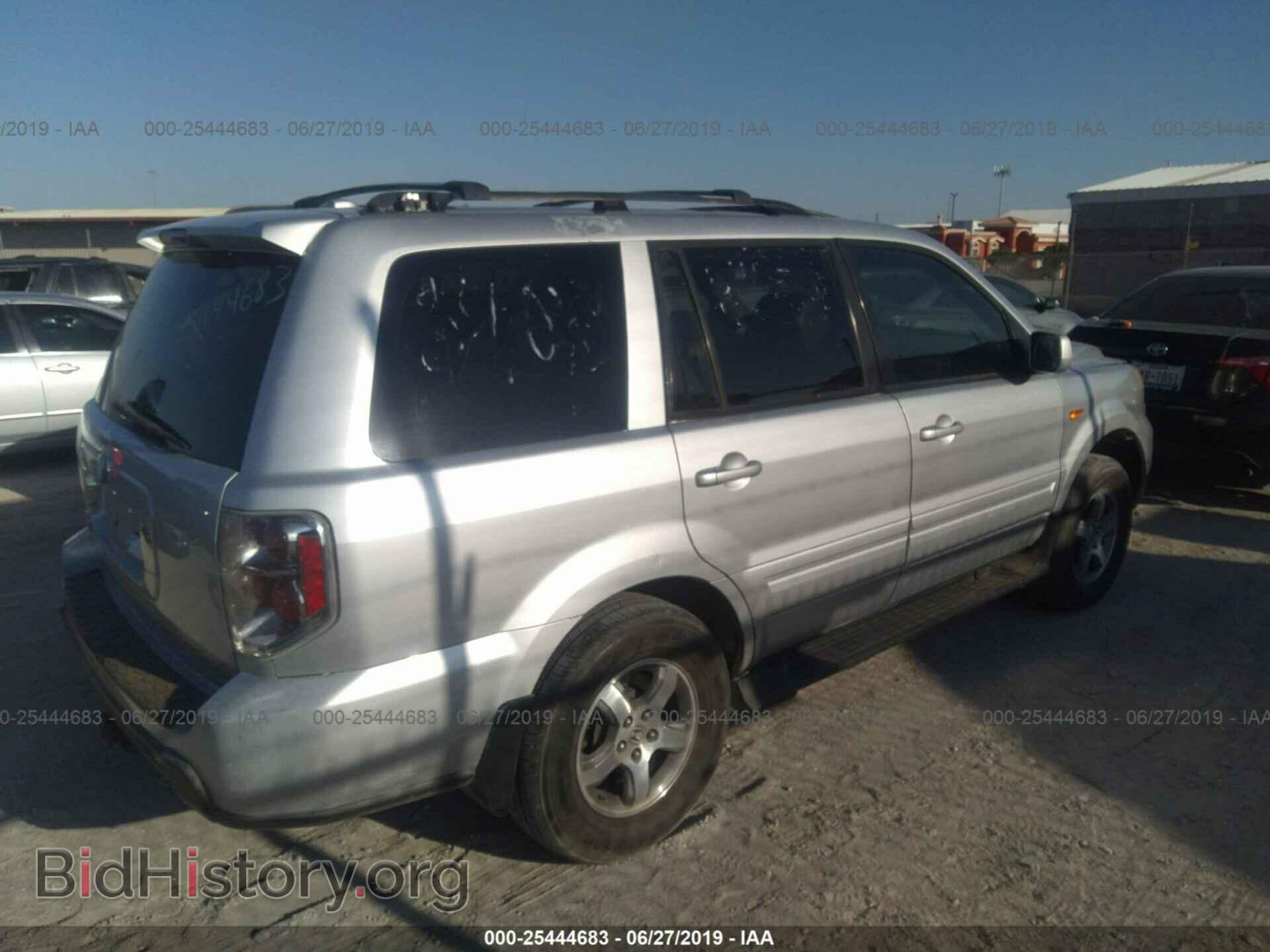 2007 HONDA PILOT - VIN: 5FNYF28767B022112 - Фото 4