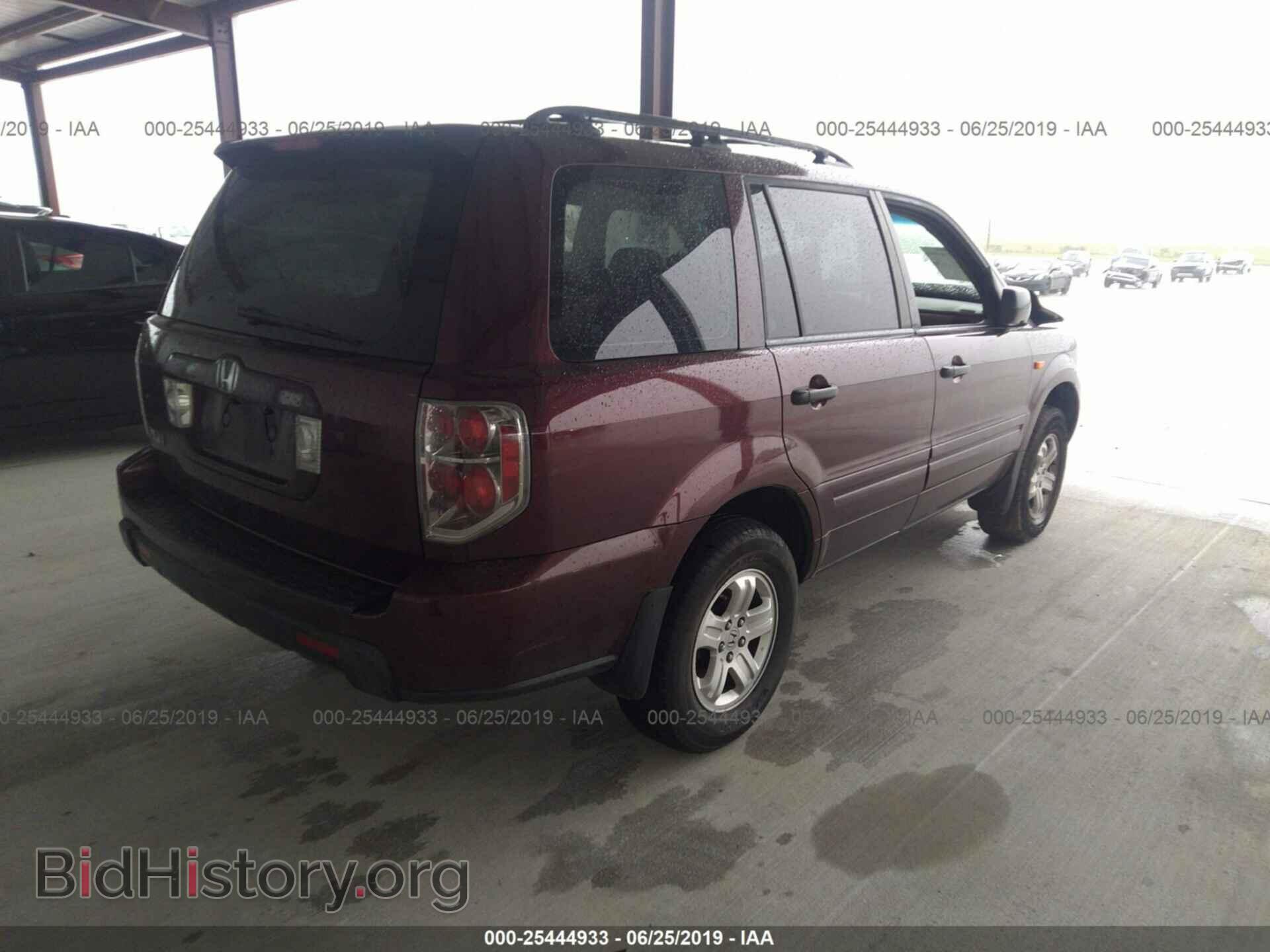 2007 HONDA PILOT - VIN: 5FNYF28107B043808 - Photo 4