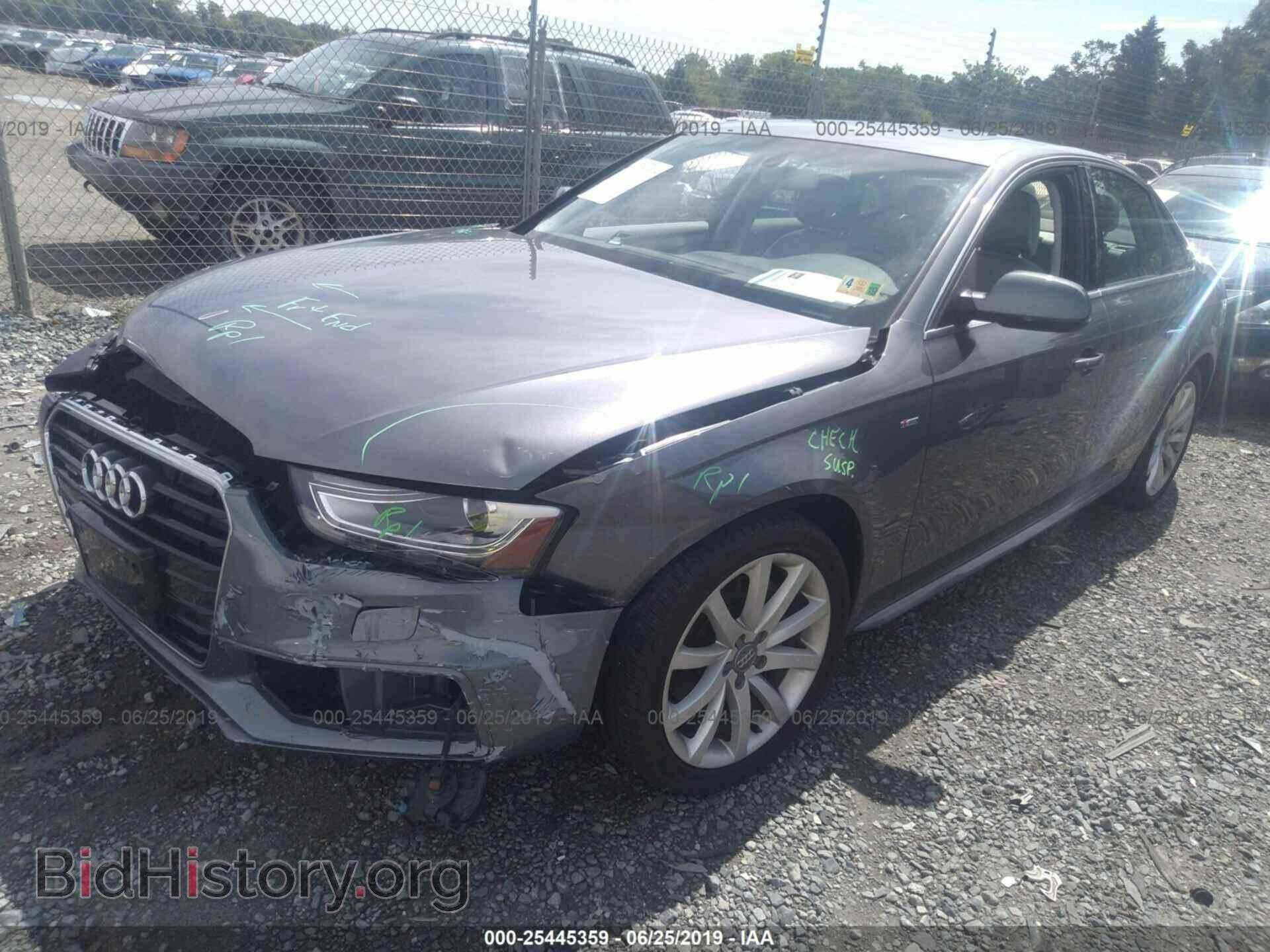 2014 AUDI A4 - VIN: WAUDFAFLXEN004751 - Photo 2