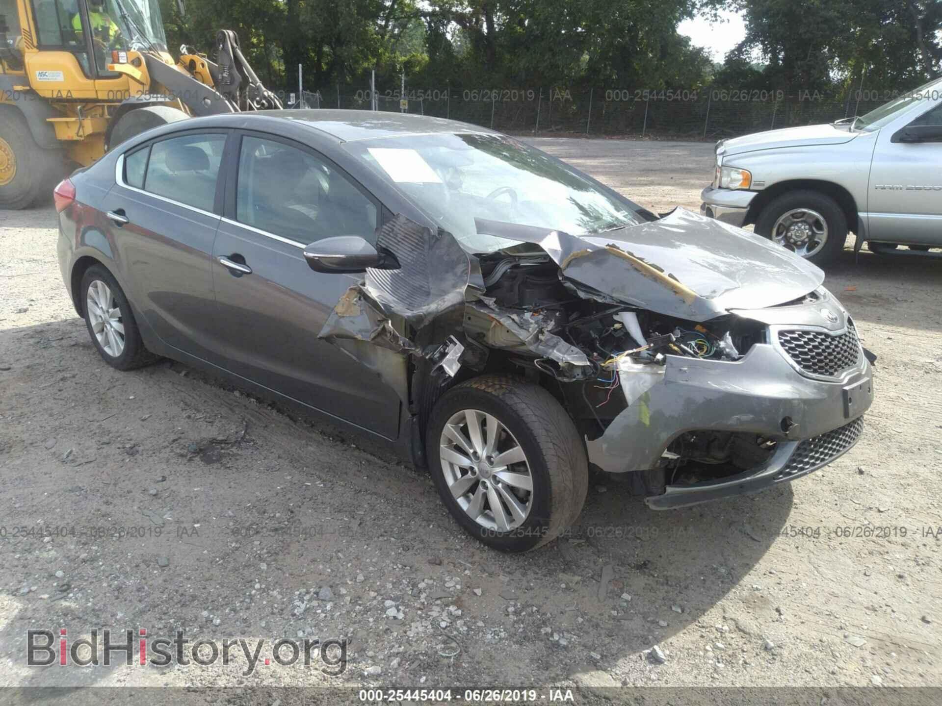 Photo KNAFX4A85E5089167 - KIA FORTE 2014