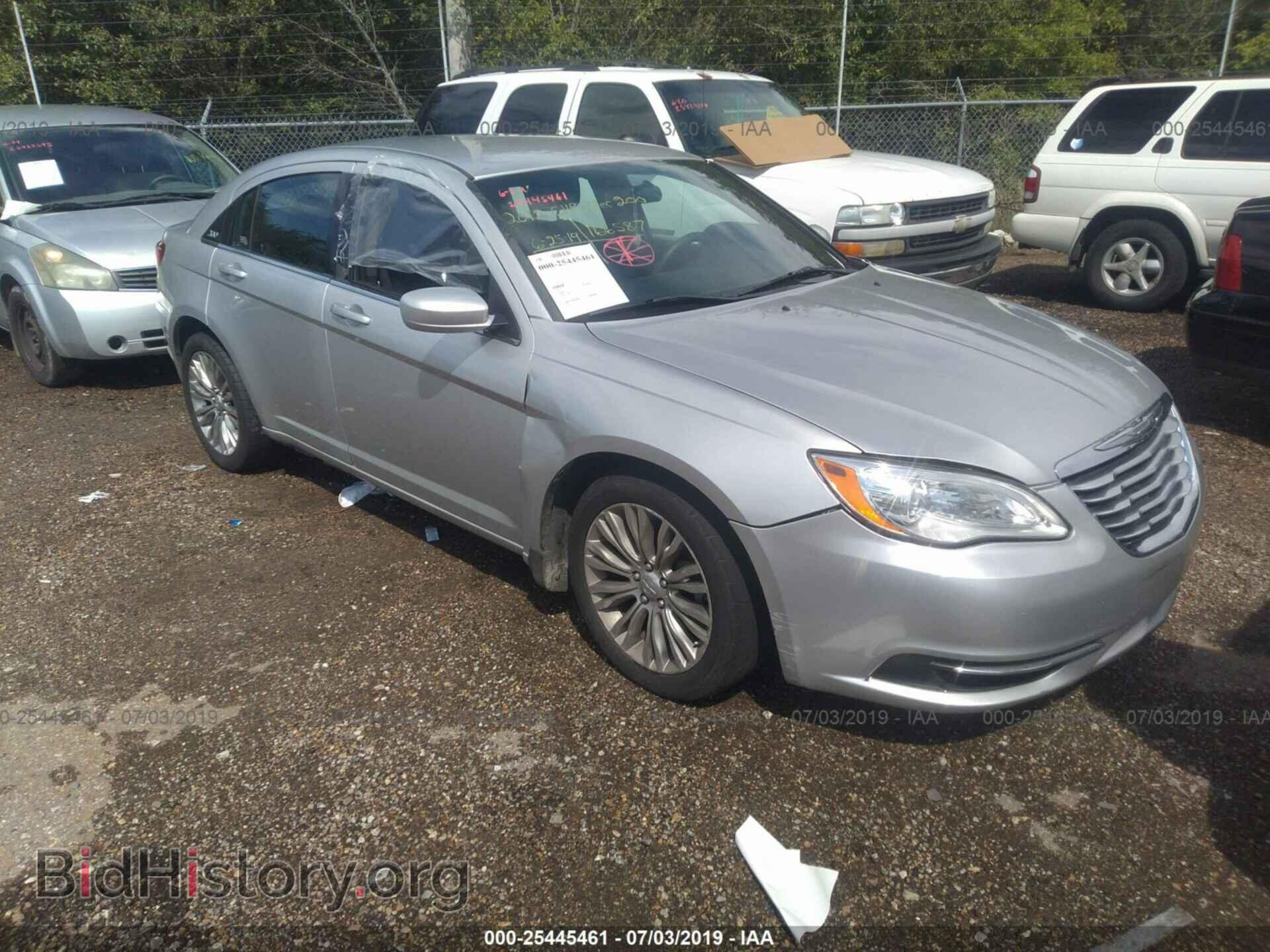 Фотография 1C3CCBAB5CN262334 - CHRYSLER 200 2012