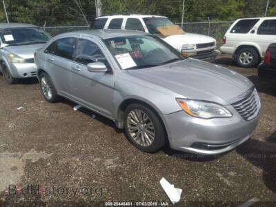 2012 Chrysler 200 LX, серый — VIN 1C3CCBAB5CN262334, IAAI