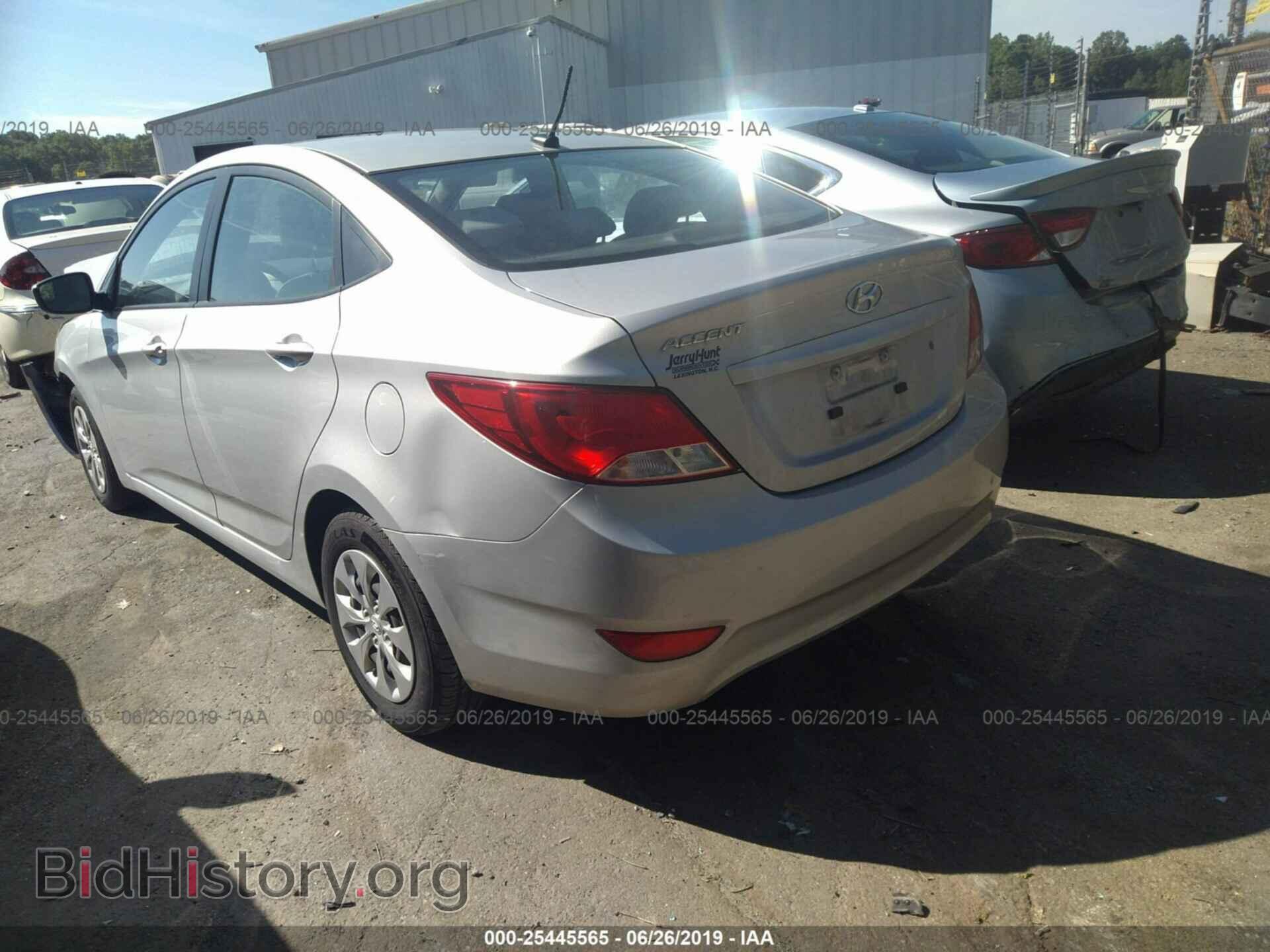2016 HYUNDAI ACCENT - VIN: KMHCT4AE8GU031730 - Фото 3