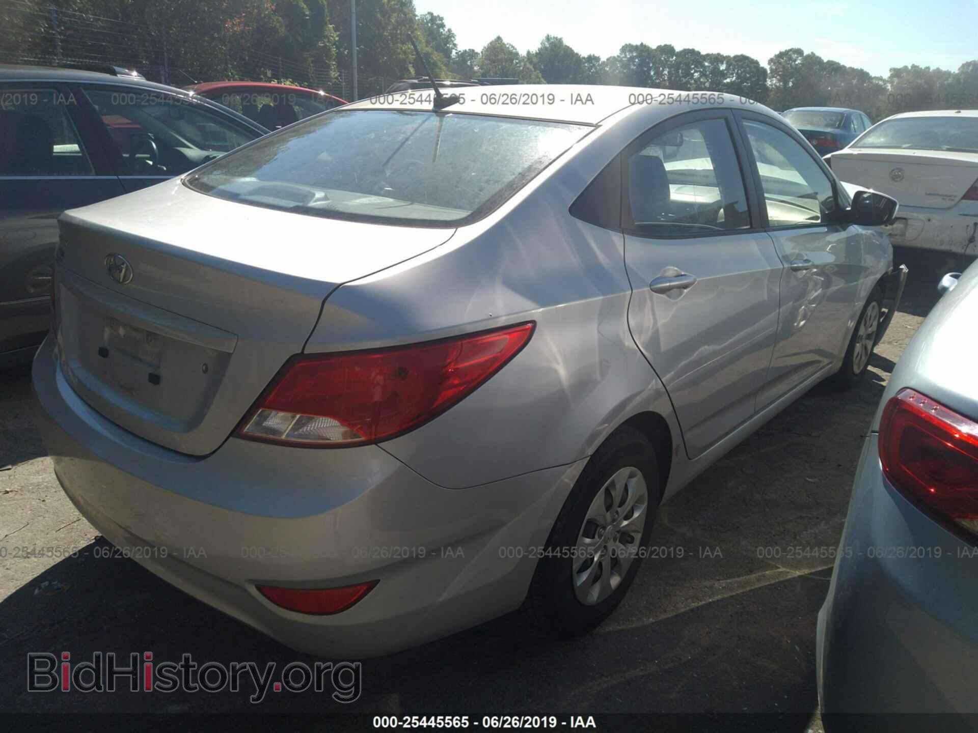 2016 HYUNDAI ACCENT - VIN: KMHCT4AE8GU031730 - Фото 4
