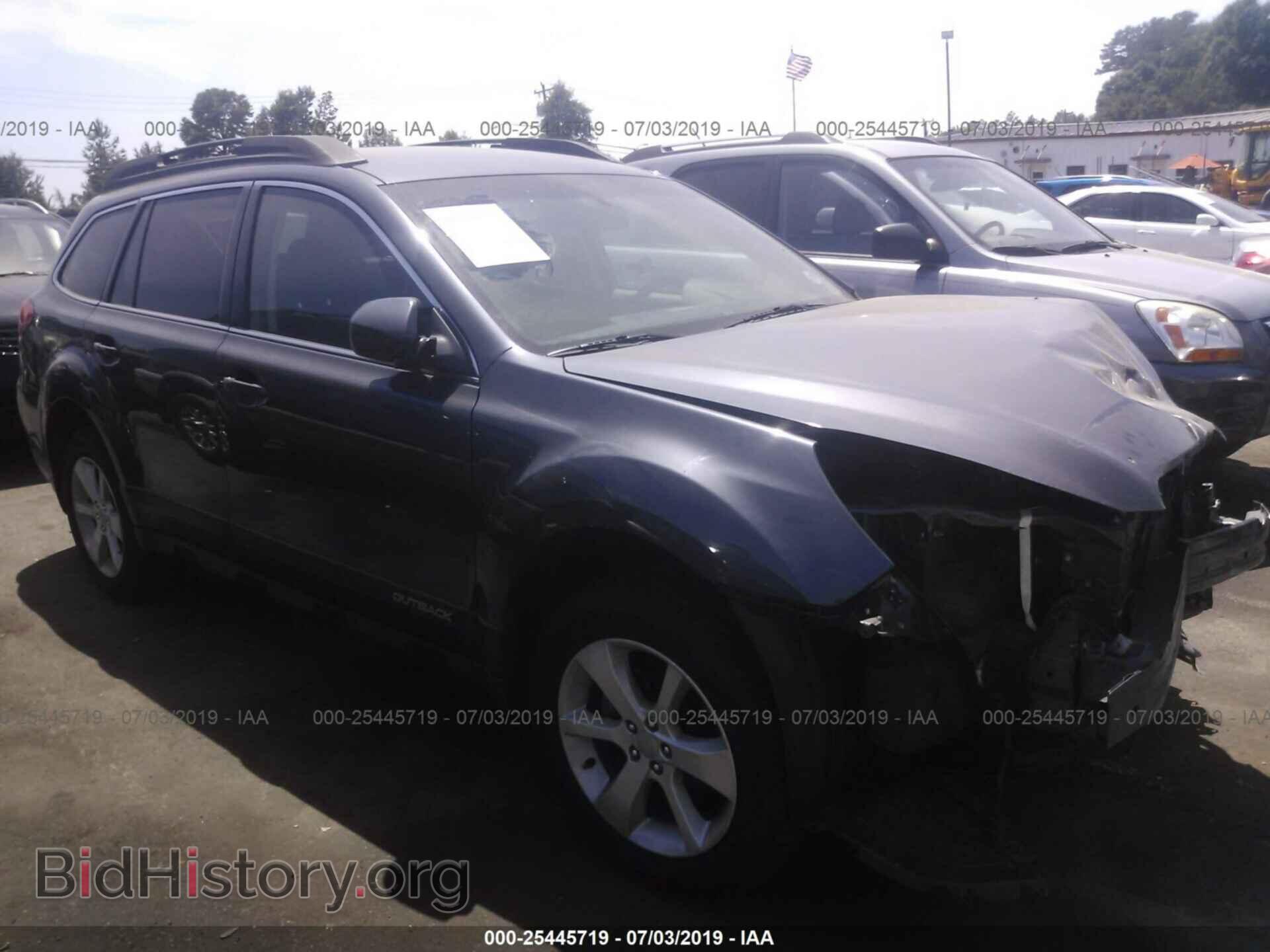 Фотография 4S4BRCCC8E1270662 - SUBARU OUTBACK 2014