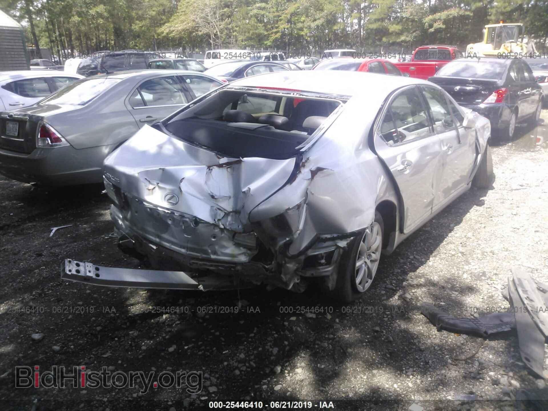 2007 LEXUS LS - VIN: JTHBL46F875032225 - Фото 4