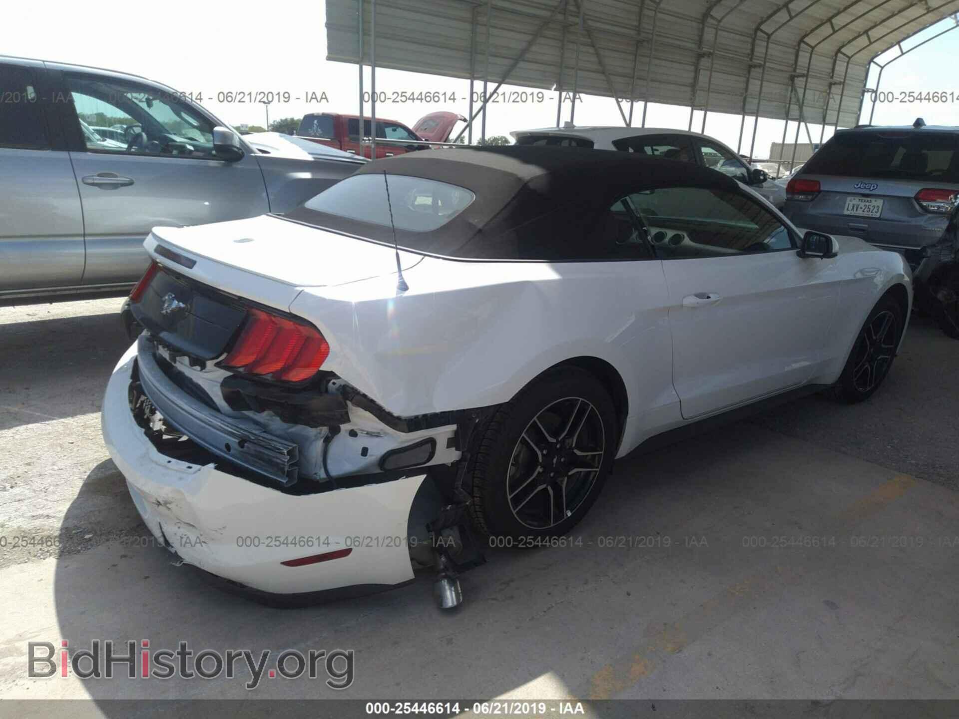 2019 FORD MUSTANG - VIN: 1FATP8UH9K5158744 - Фото 4