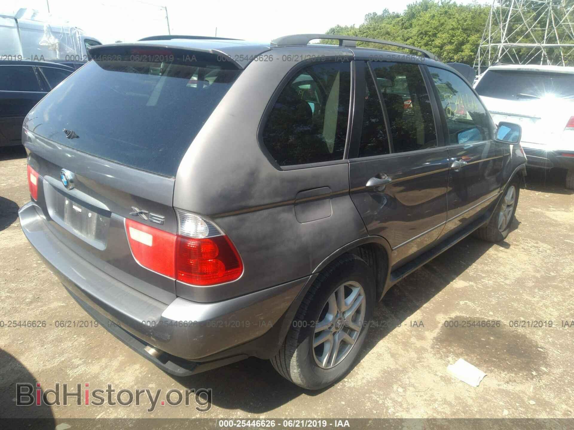 2006 BMW X5 - VIN: 5UXFA13526LY25659 - Фото 4