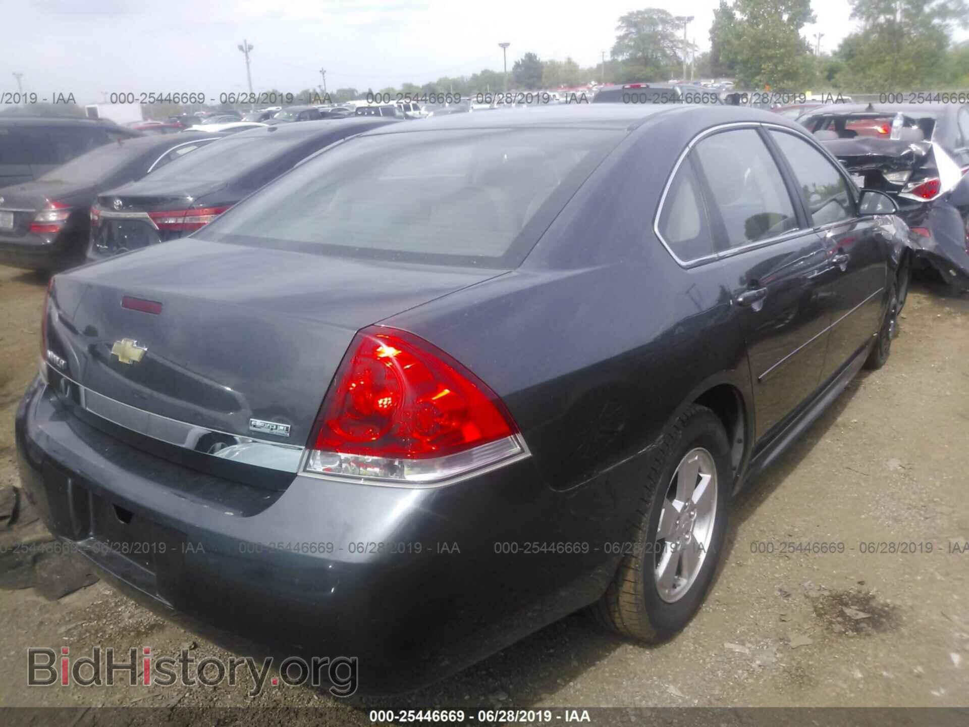 2011 CHEVROLET IMPALA - VIN: 2G1WF5EK7B1113475 - Фото 4