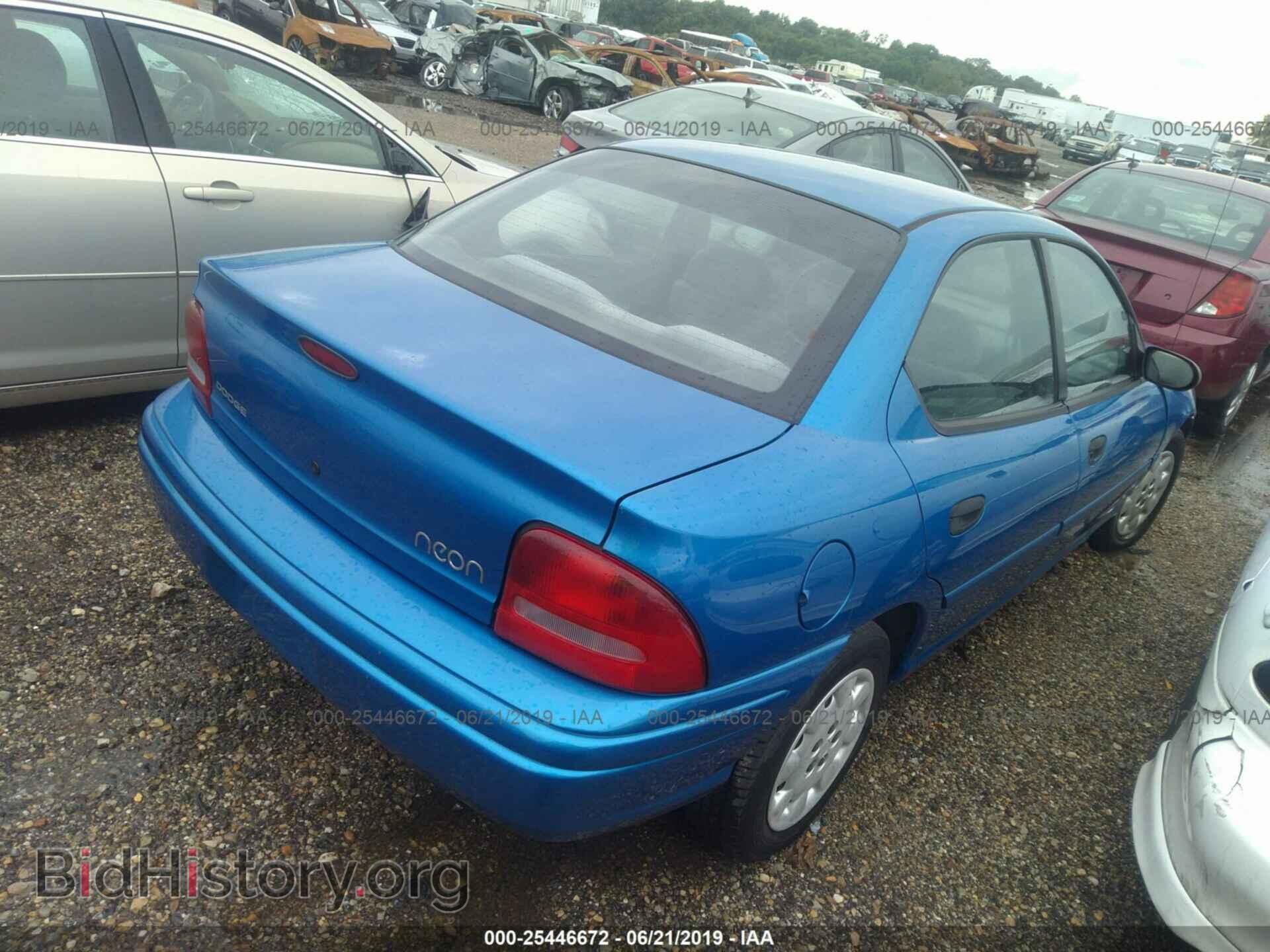 1998 DODGE NEON - VIN: 1B3ES47C8WD614014 - Фото 4