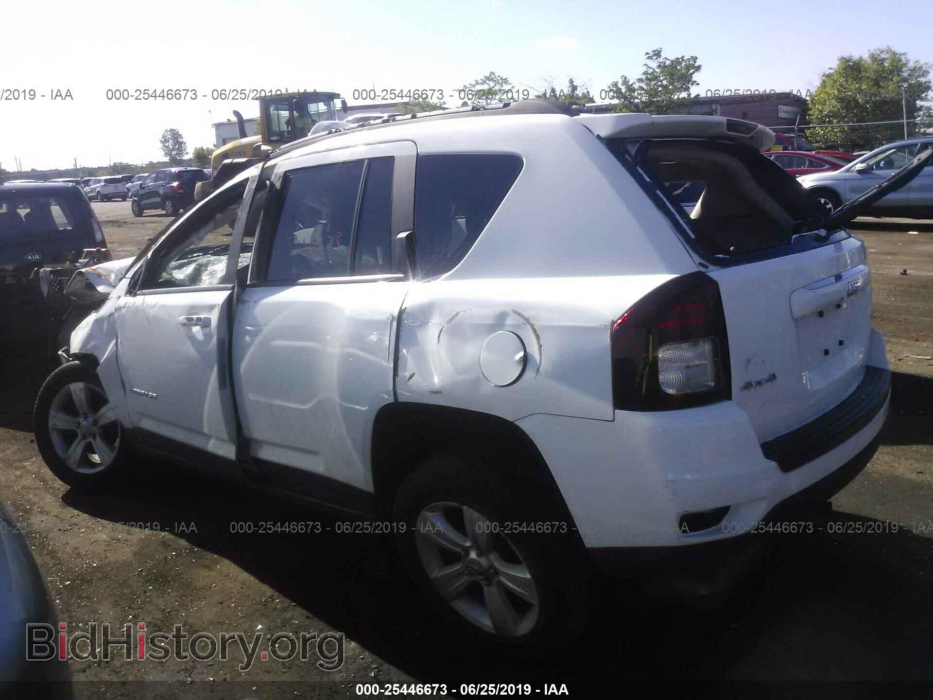 2017 JEEP COMPASS - VIN: 1C4NJDEB8HD205140 - Фото 3
