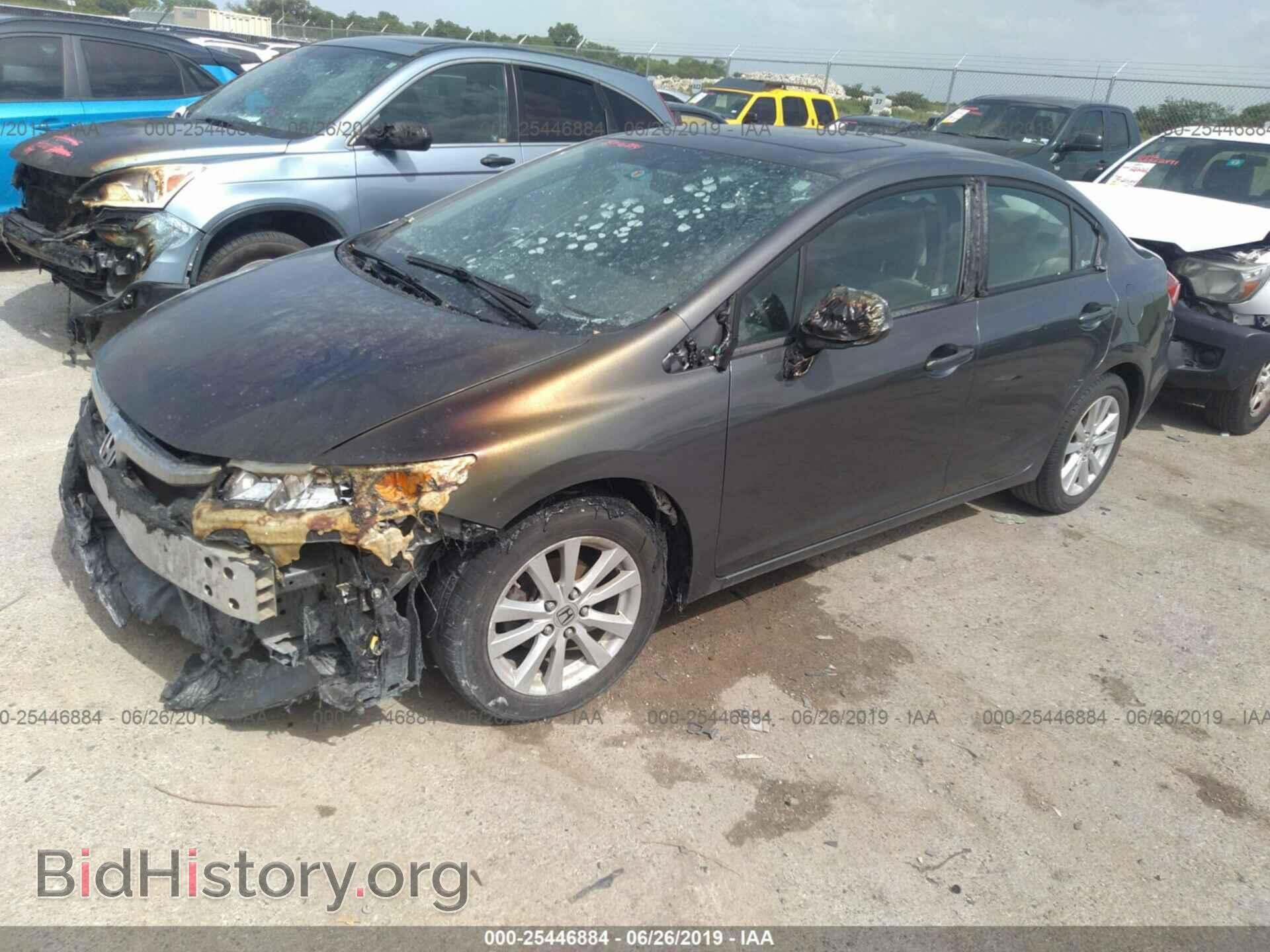2012 HONDA CIVIC - VIN: 2HGFB2F80CH305996 - Photo 2