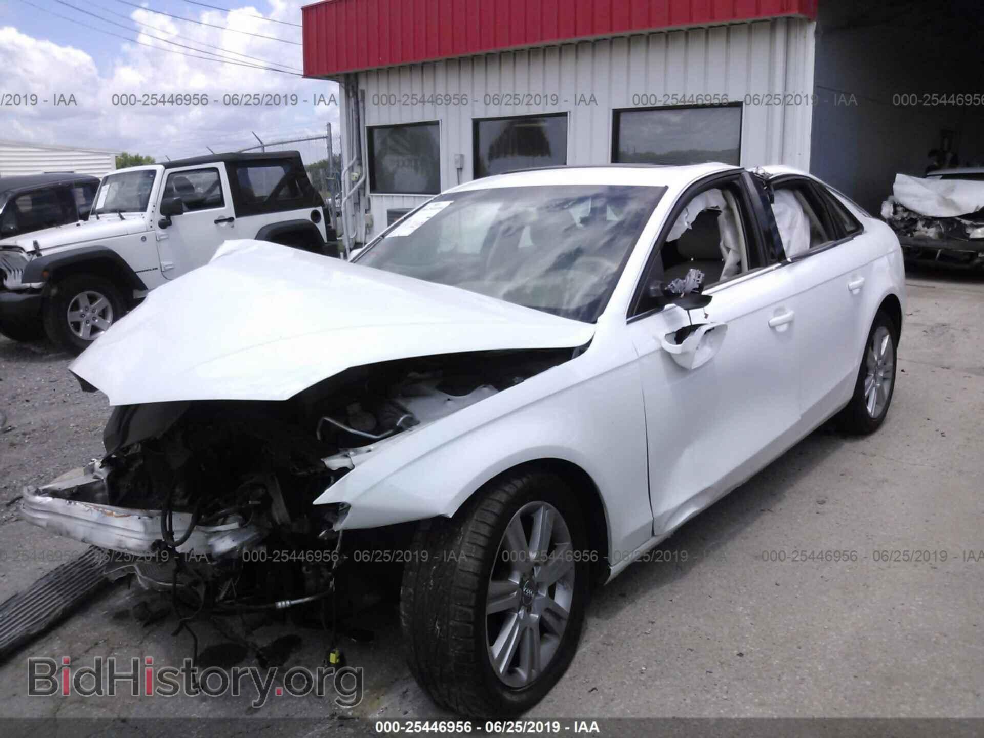 2012 AUDI A4 - VIN: WAUBFAFL1CN006750 - Фото 2