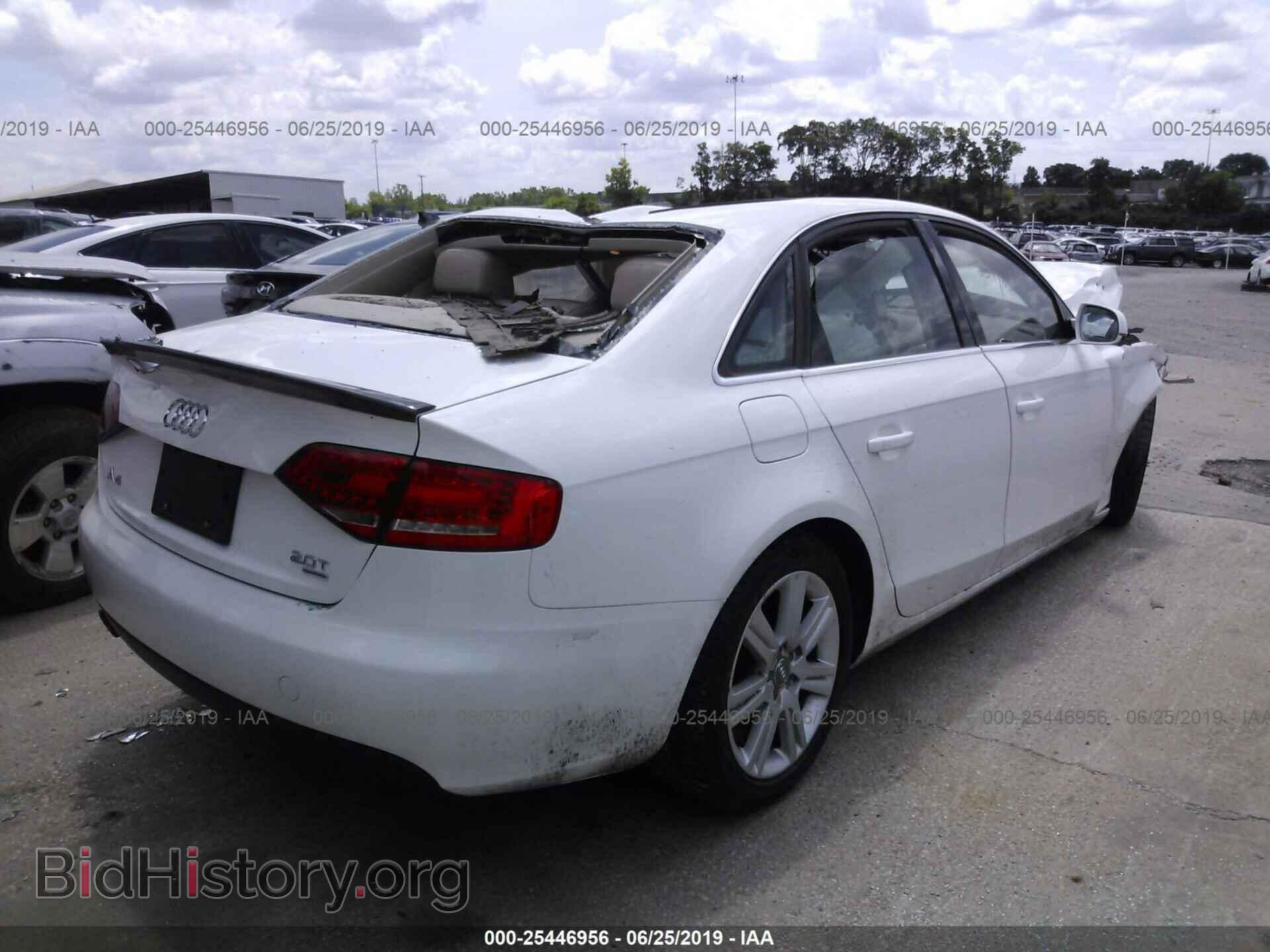 2012 AUDI A4 - VIN: WAUBFAFL1CN006750 - Фото 4