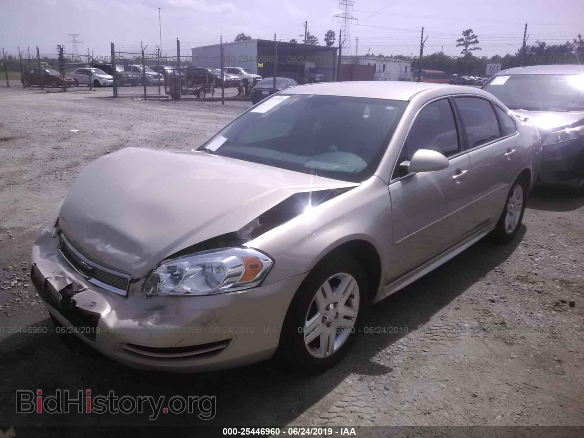 2012 CHEVROLET IMPALA - VIN: 2G1WG5E33C1197298 - Фото 2