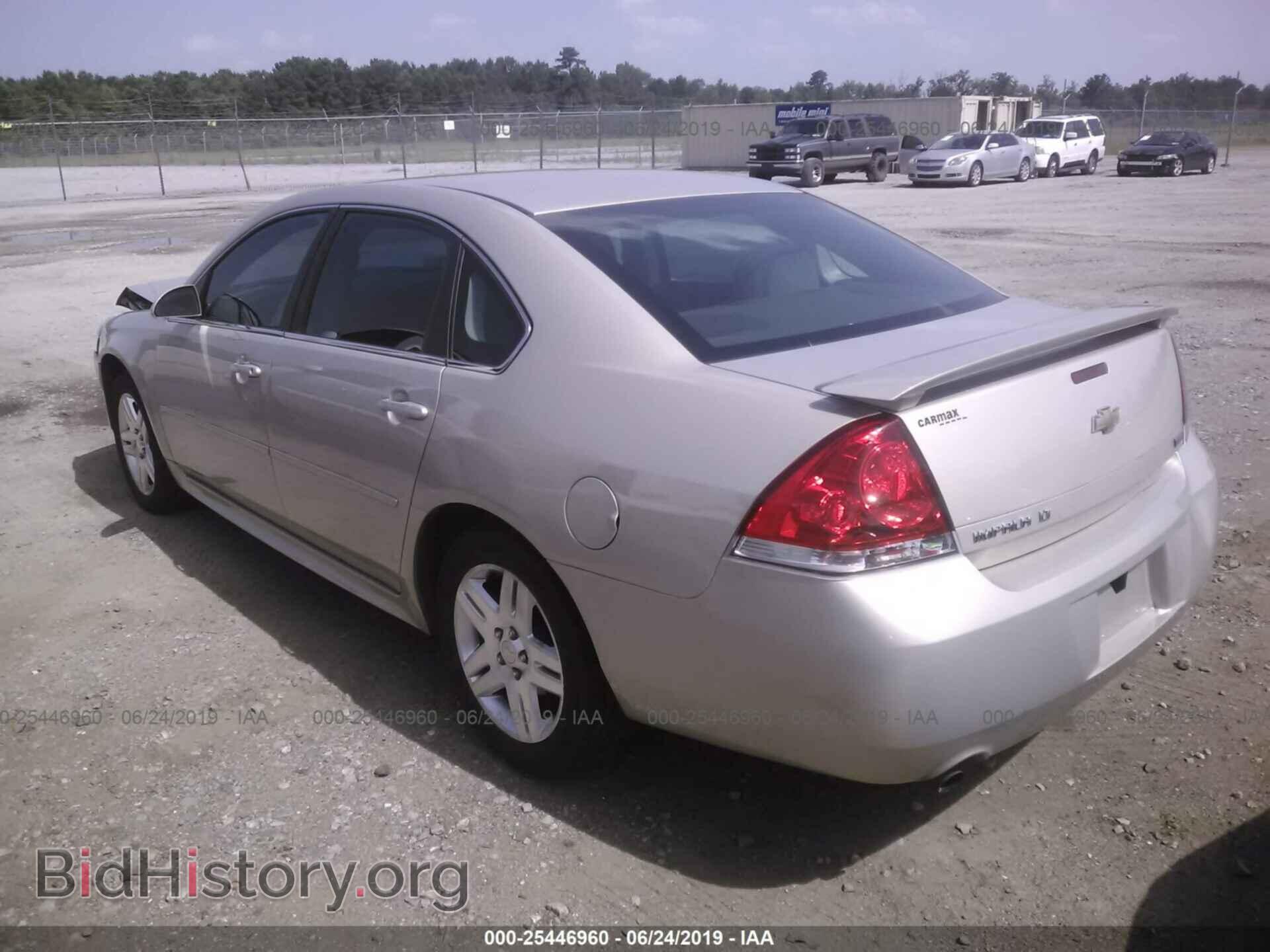 2012 CHEVROLET IMPALA - VIN: 2G1WG5E33C1197298 - Фото 3