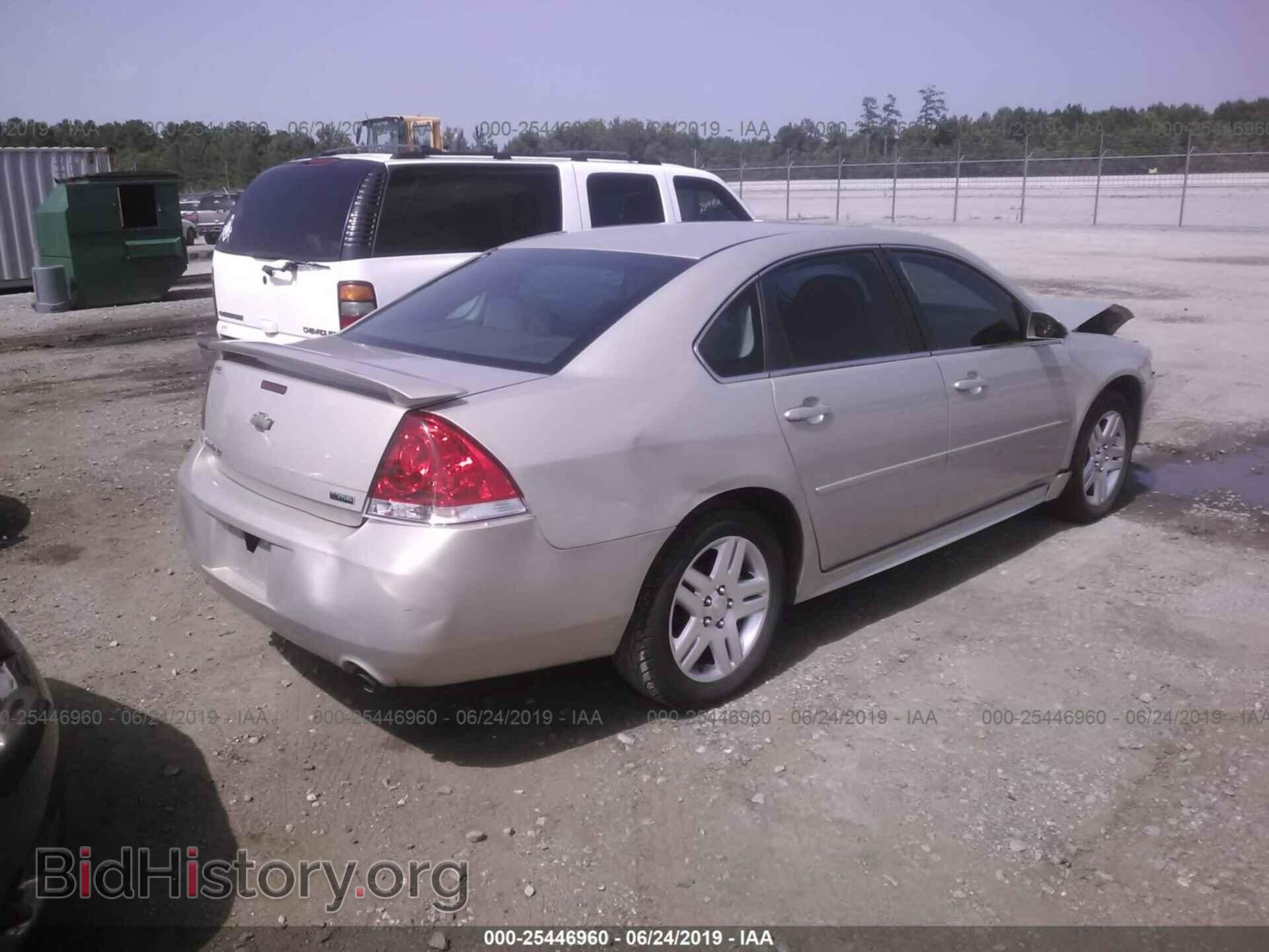 2012 CHEVROLET IMPALA - VIN: 2G1WG5E33C1197298 - Фото 4