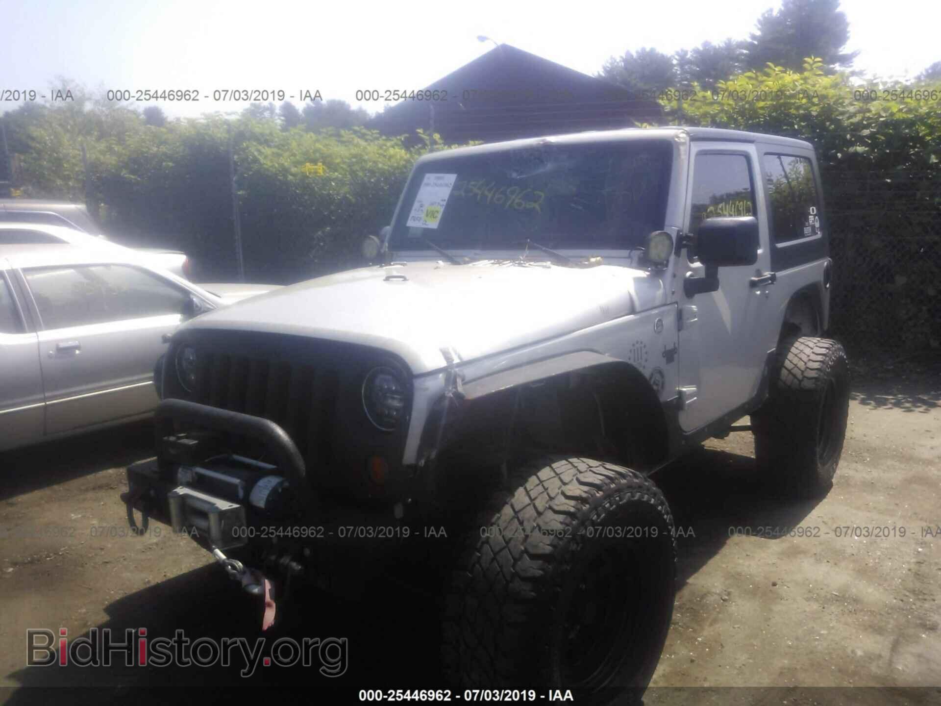 2007 JEEP WRANGLER - VIN: 1J4FA24107L134662 - Фото 2