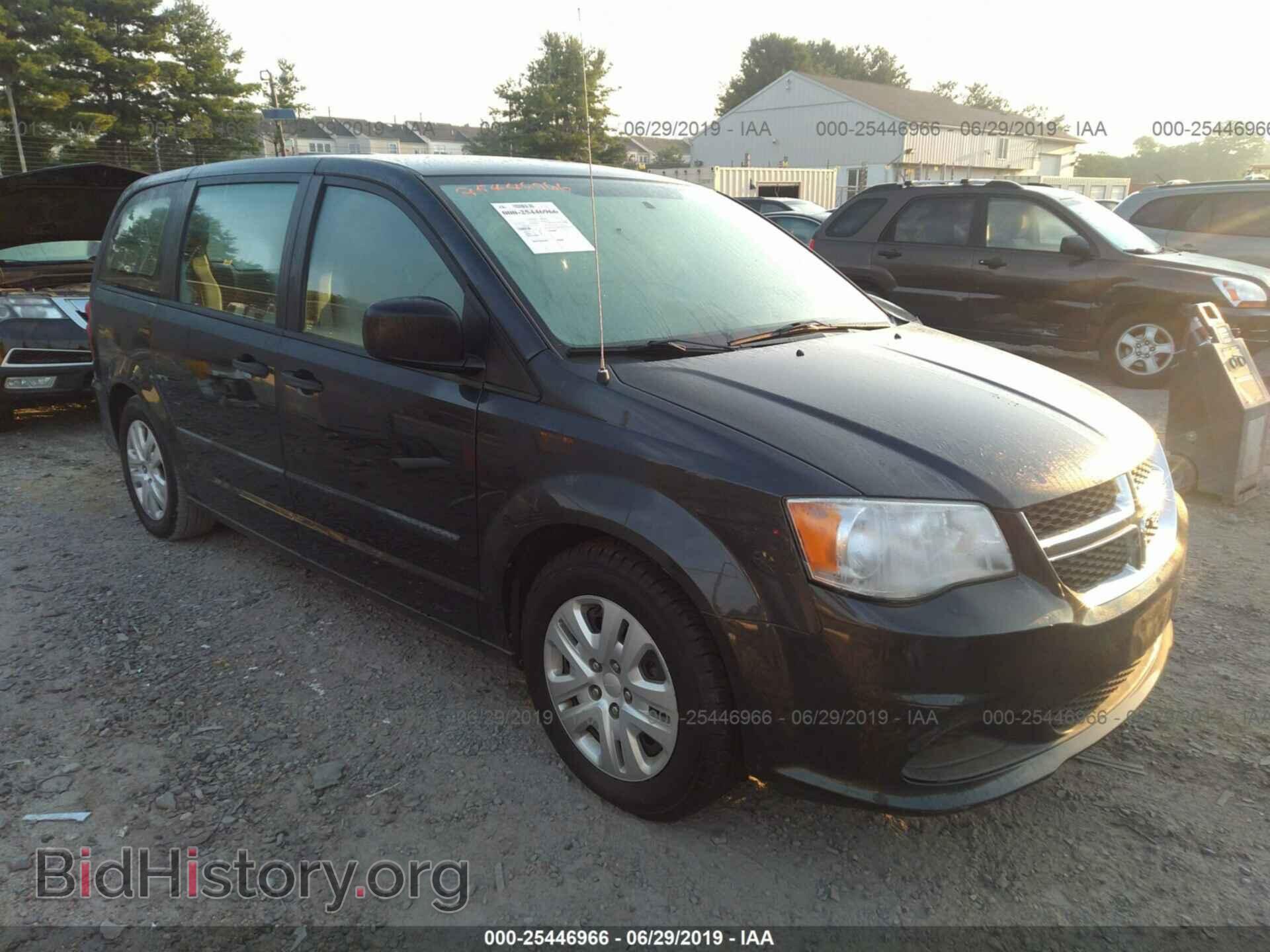 Photo 2C4RDGBG1ER317071 - DODGE GRAND CARAVAN 2014