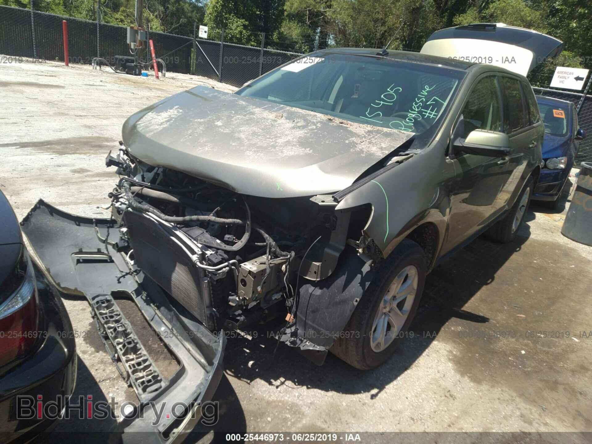 2013 FORD EDGE - VIN: 2FMDK3JC3DBA90363 - Фото 2