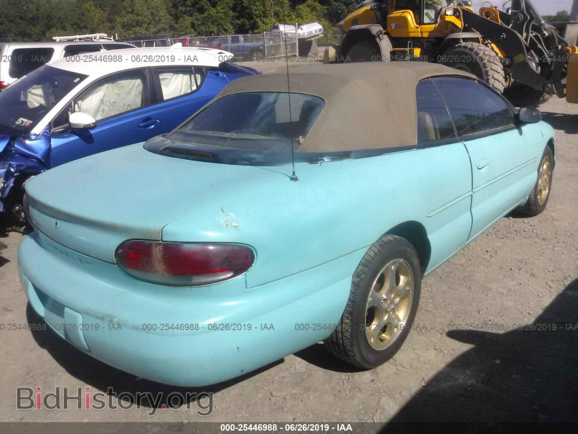 1999 CHRYSLER SEBRING - VIN: 3C3EL55H5XT542043 - Фото 4