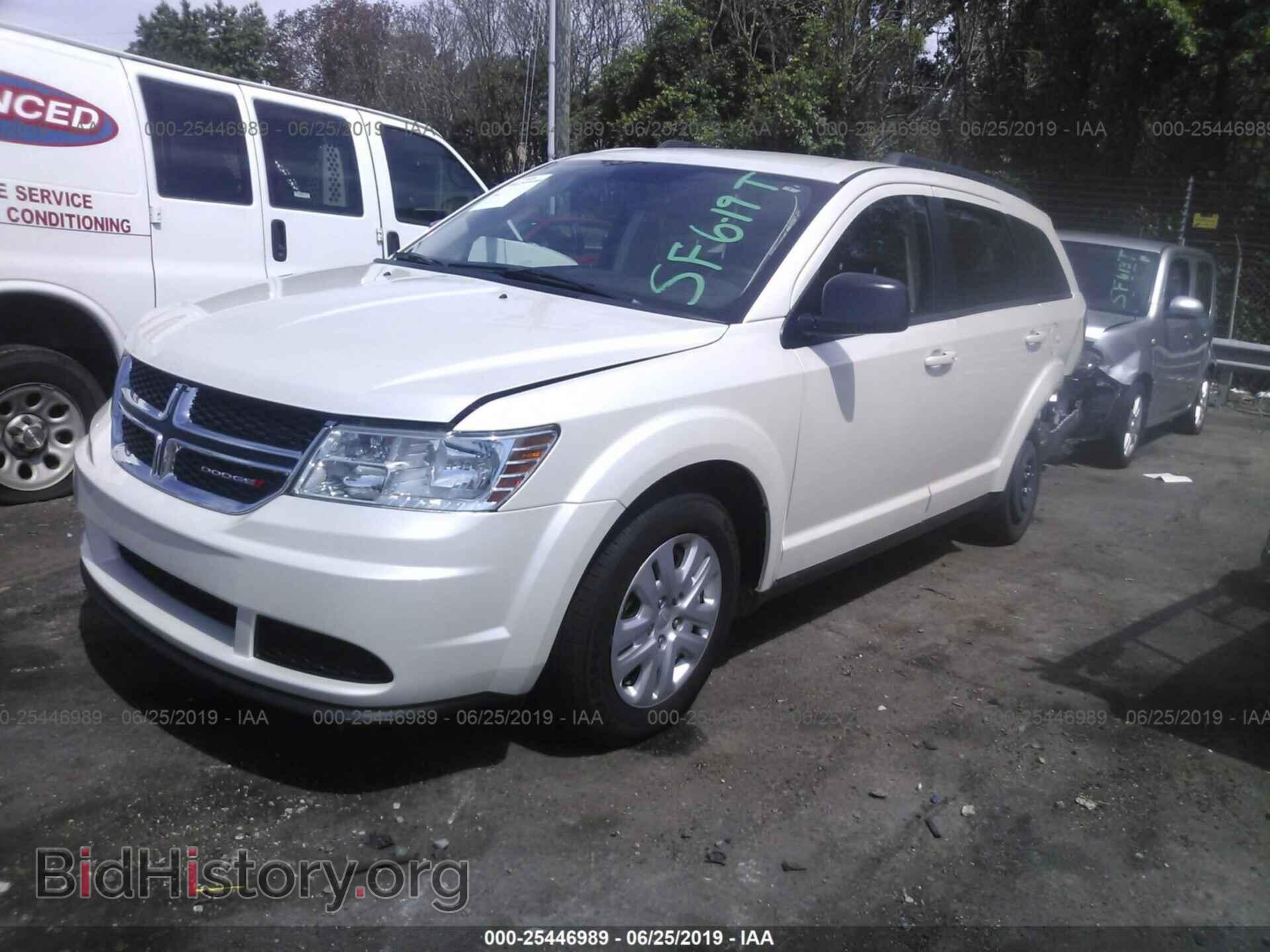 2018 DODGE JOURNEY - VIN: 3C4PDCAB7JT249405 - Фото 2