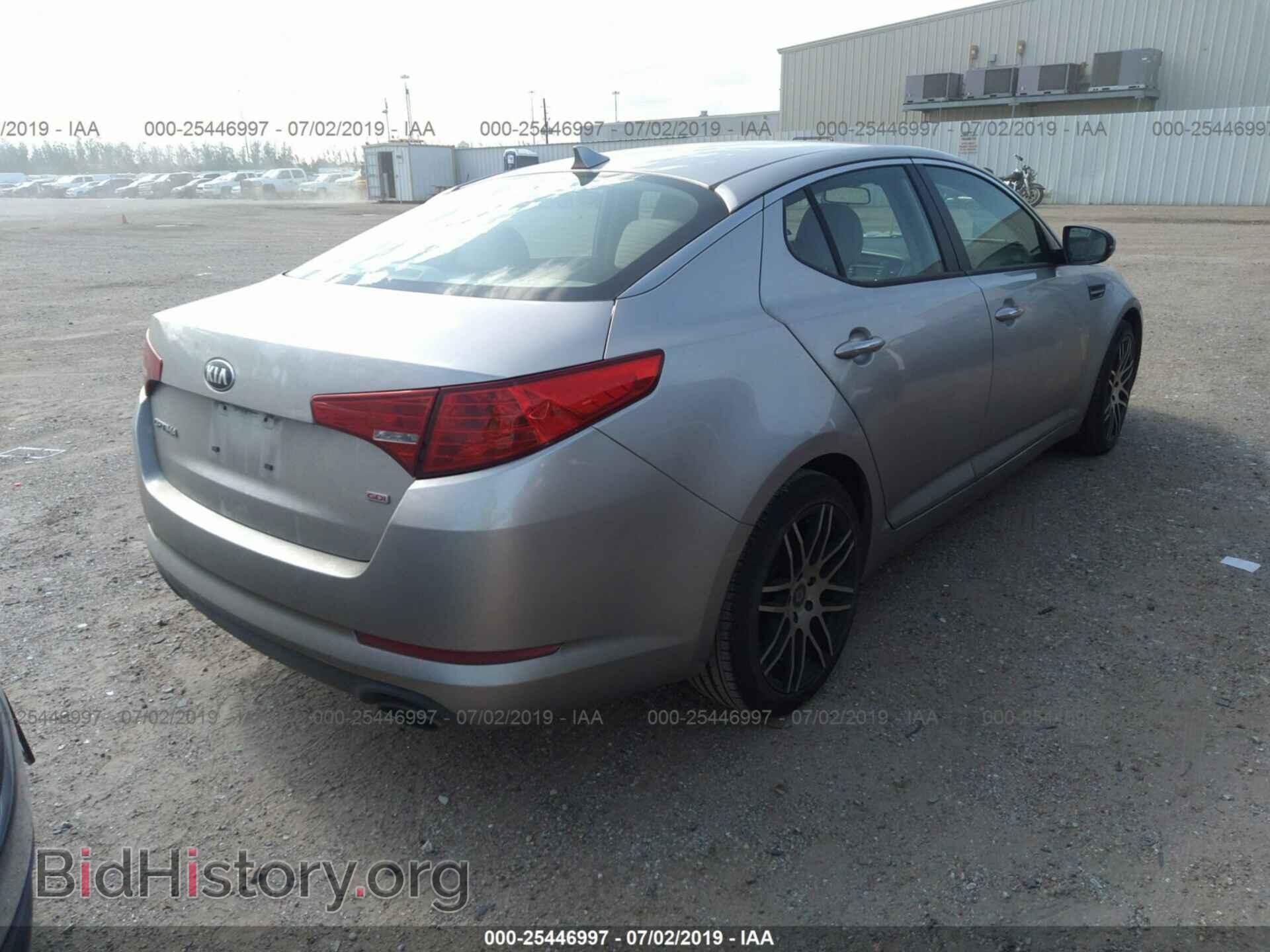 2013 KIA OPTIMA - VIN: KNAGM4A78D5332019 - Фото 4