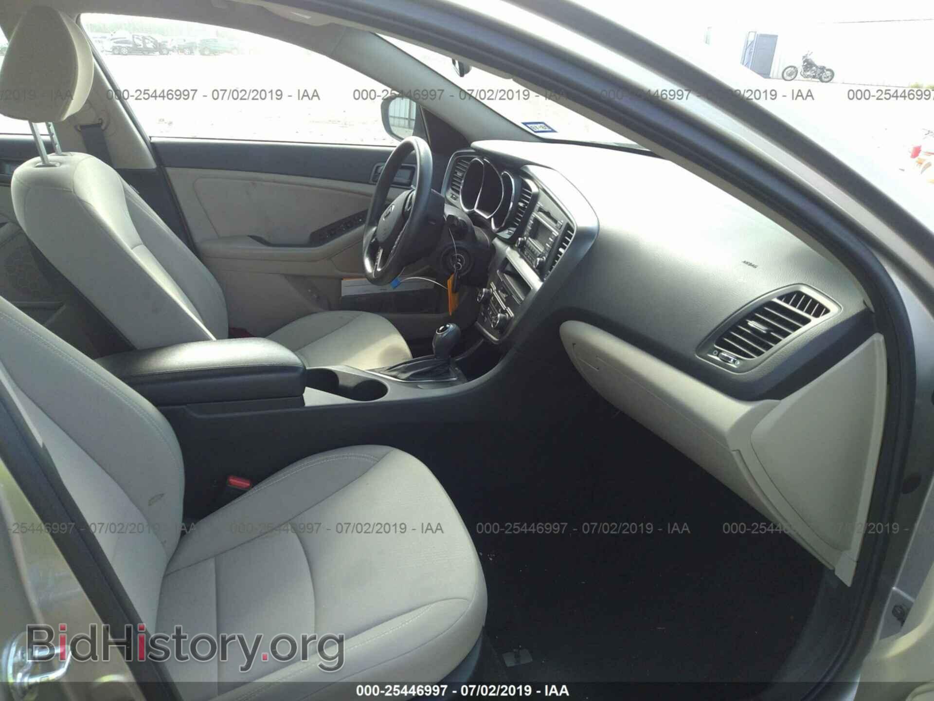 2013 KIA OPTIMA - VIN: KNAGM4A78D5332019 - Фото 5