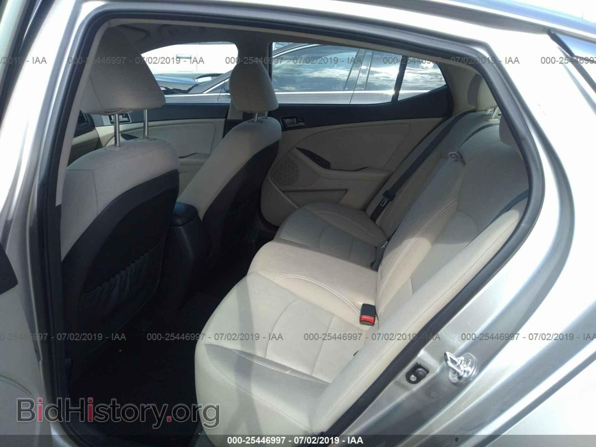 2013 KIA OPTIMA - VIN: KNAGM4A78D5332019 - Фото 8