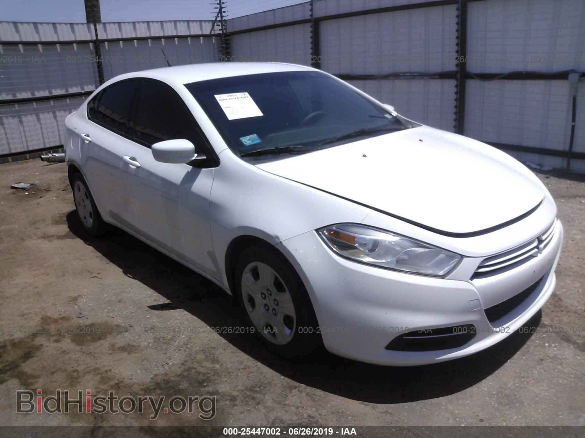 Фотография 1C3CDFAA3FD345590 - DODGE DART 2015