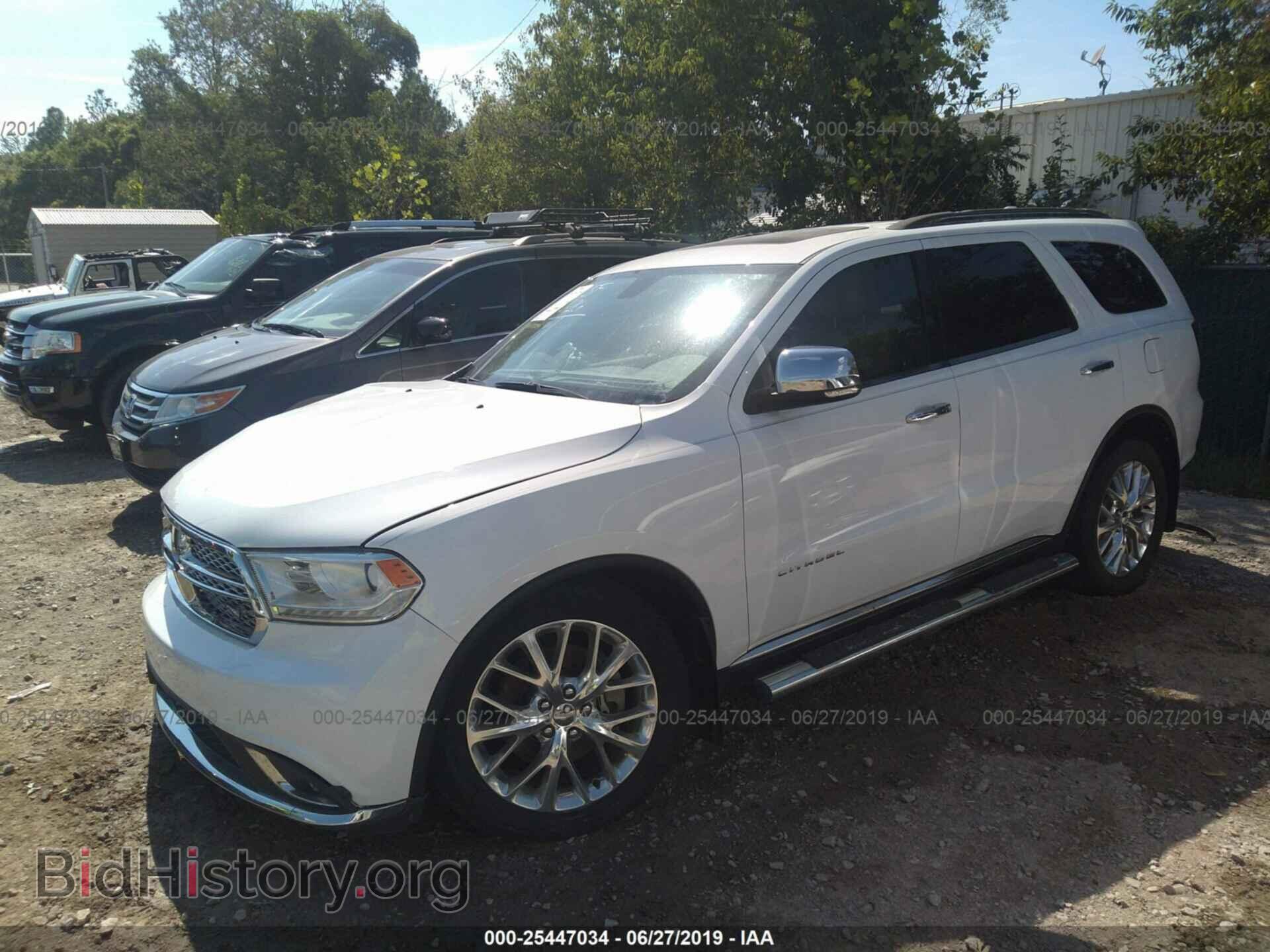 2014 DODGE DURANGO - VIN: 1C4RDHEG0EC394296 - Фото 2