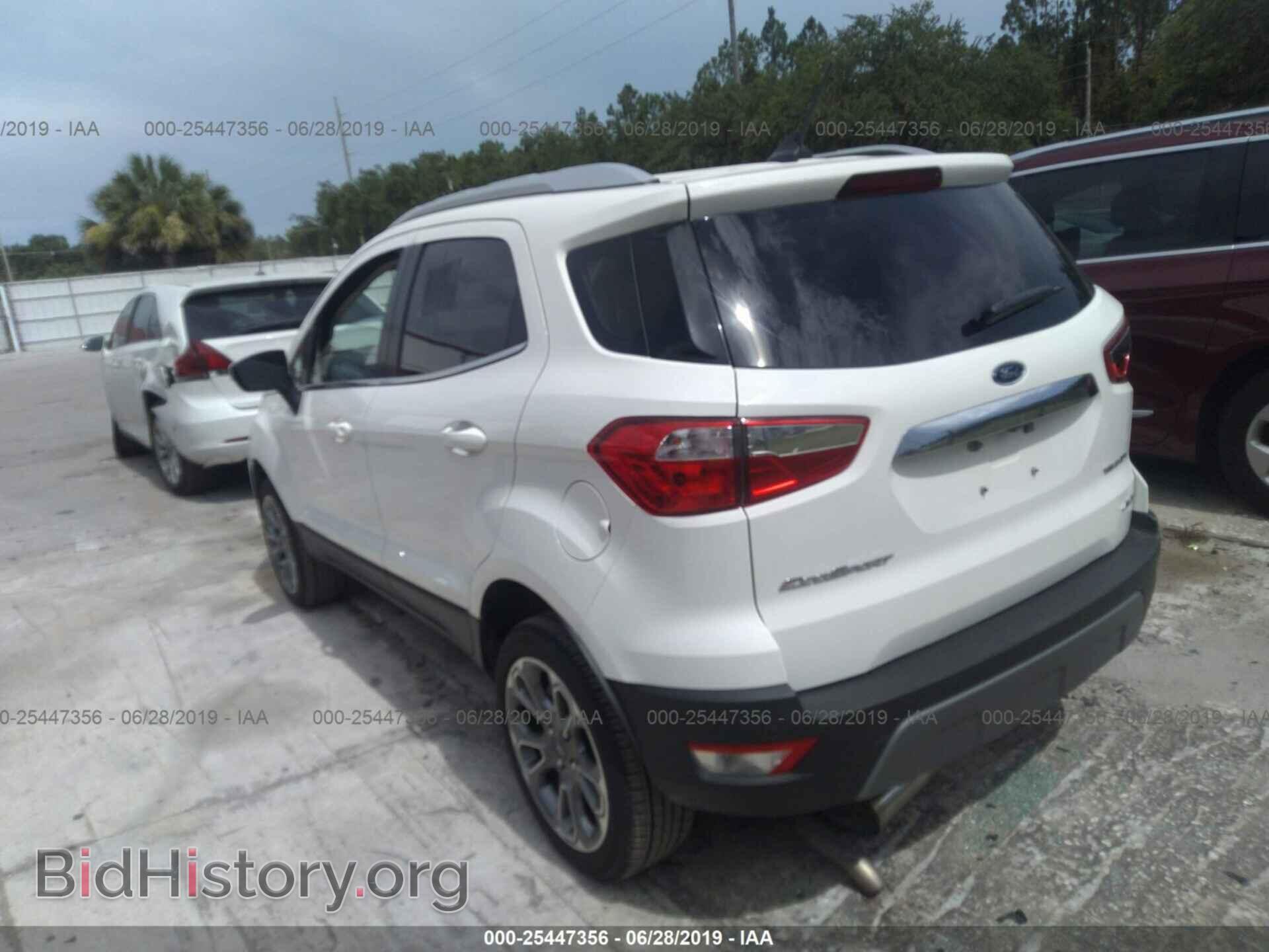 2019 FORD ECOSPORT - VIN: MAJ6S3KL0KC267644 - Photo 3