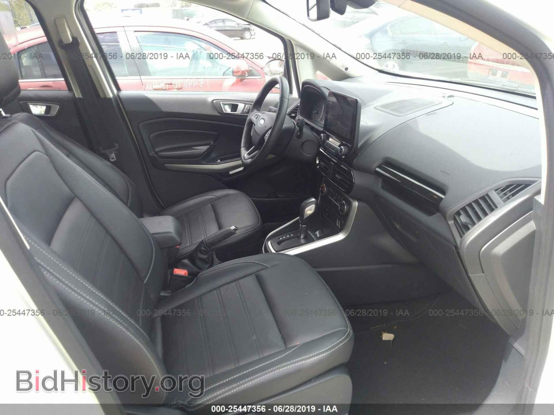 2019 FORD ECOSPORT - VIN: MAJ6S3KL0KC267644 - Photo 5