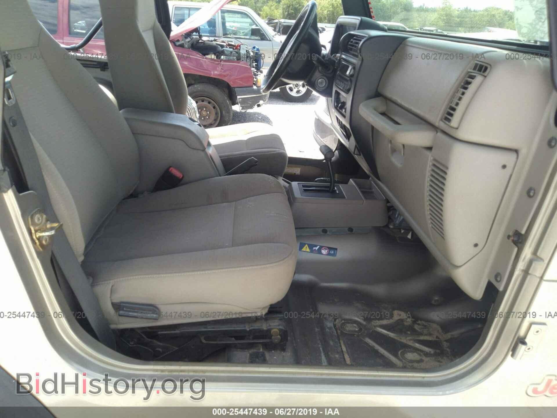 2006 JEEP WRANGLER - VIN: 1J4FA39S06P783280 - Фото 5