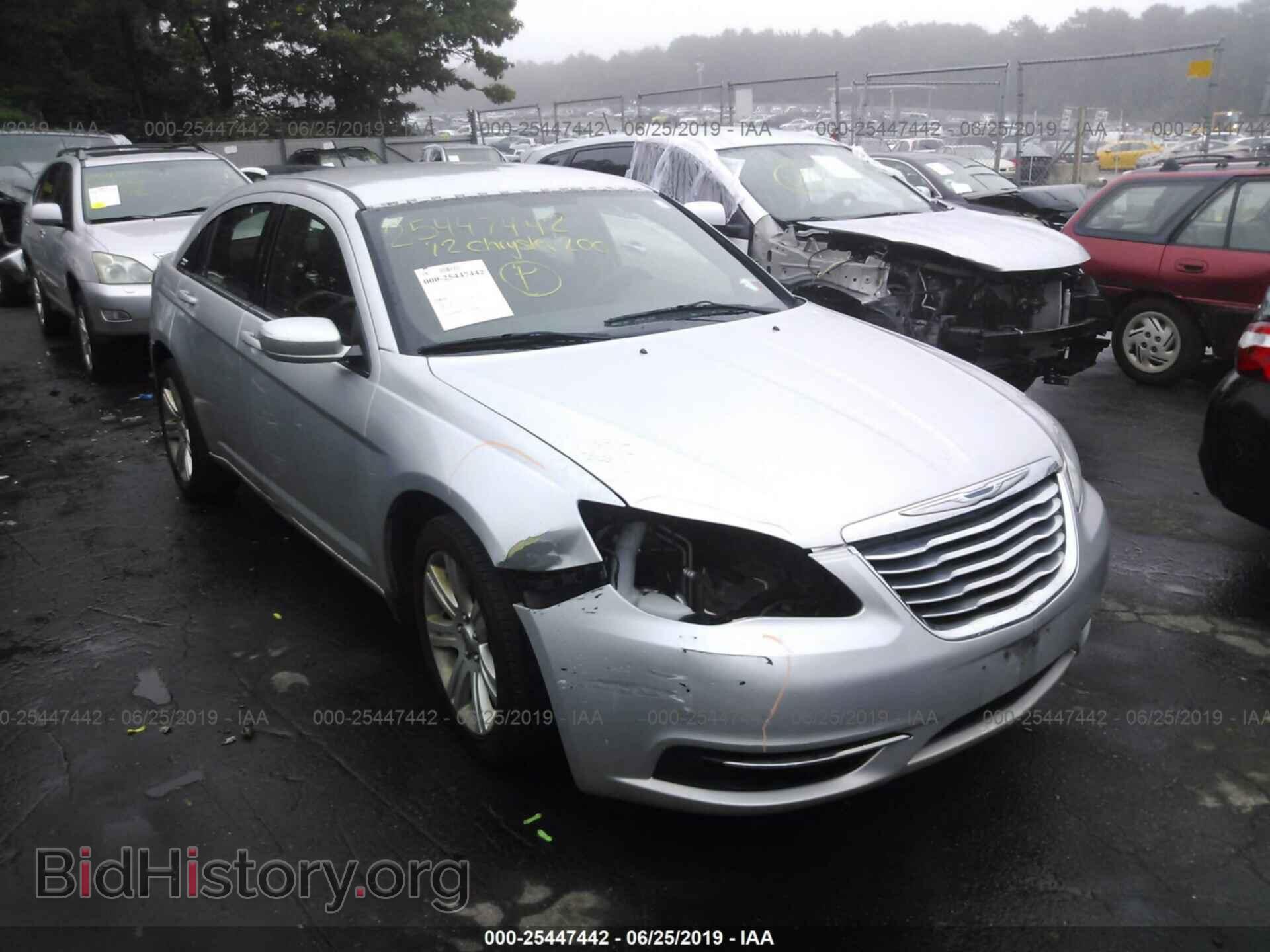 Фотография 1C3CCBAB2CN291676 - CHRYSLER 200 2012