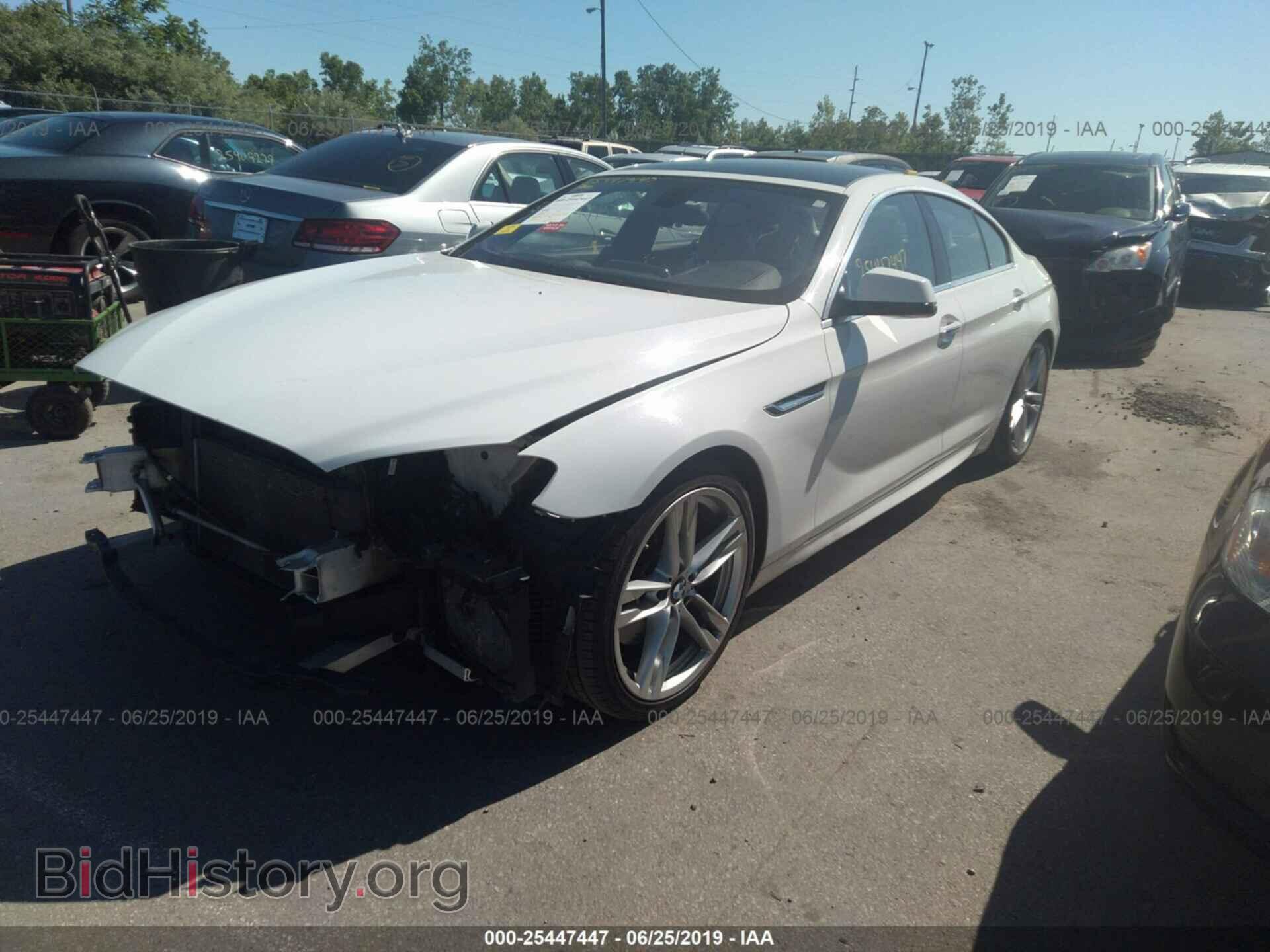 2013 BMW 650 - VIN: WBA6B2C50DD128354 - Фото 2